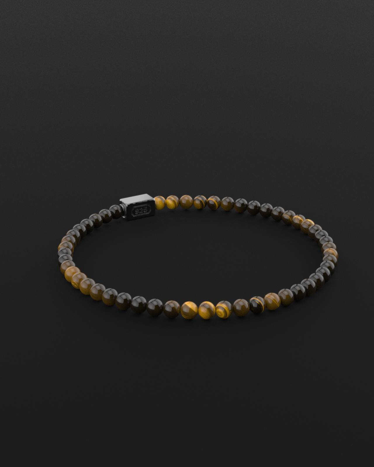 Tiger Eye Bracelet 4mm | Essential