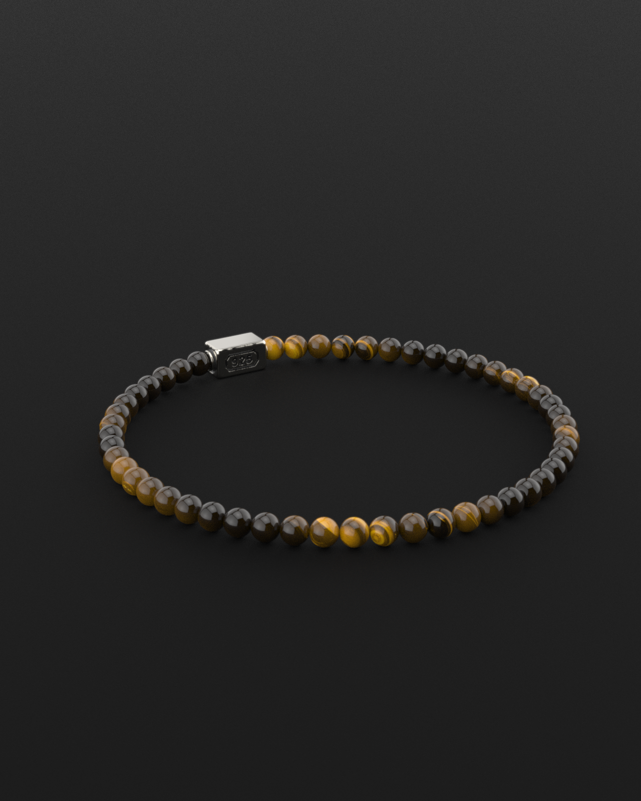 Tiger Eye Bracelet 4mm | Essential