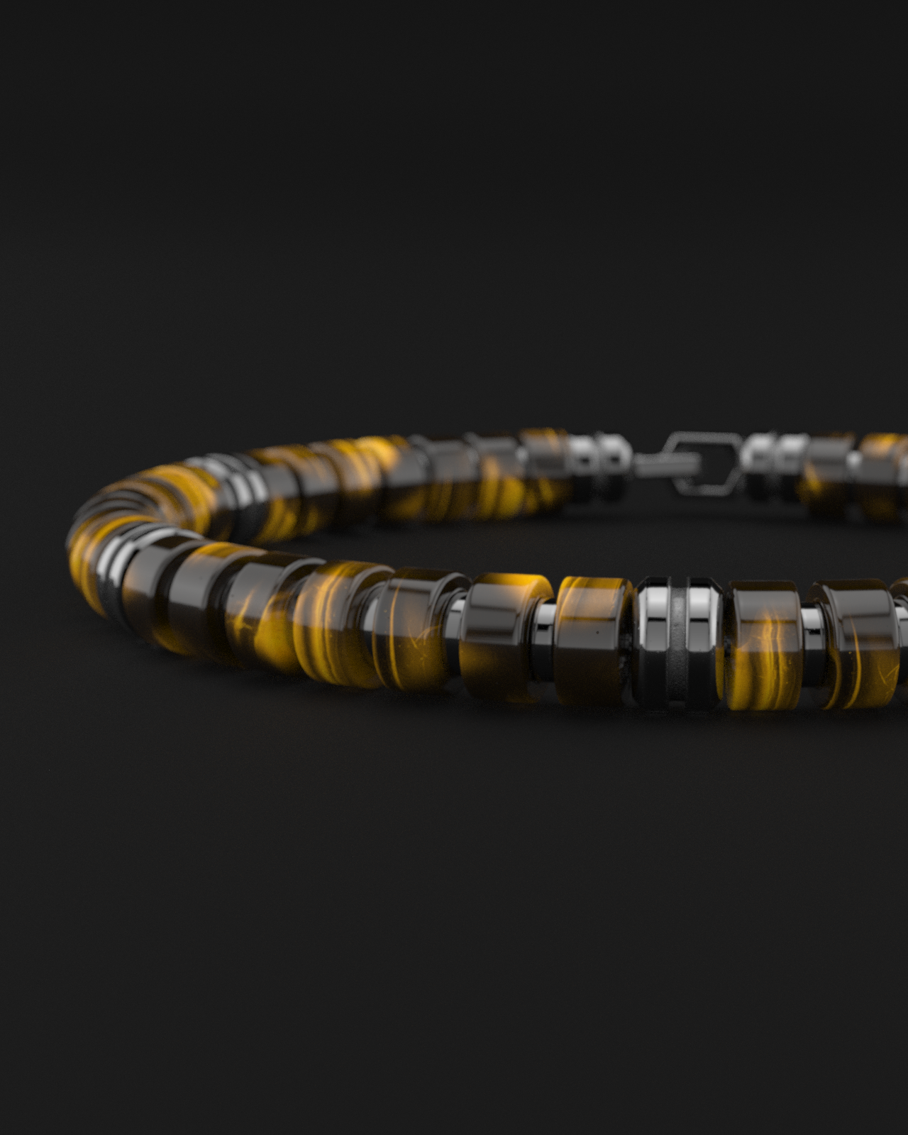 Tiger Eye Bracelet 6mm | Premium Spacer