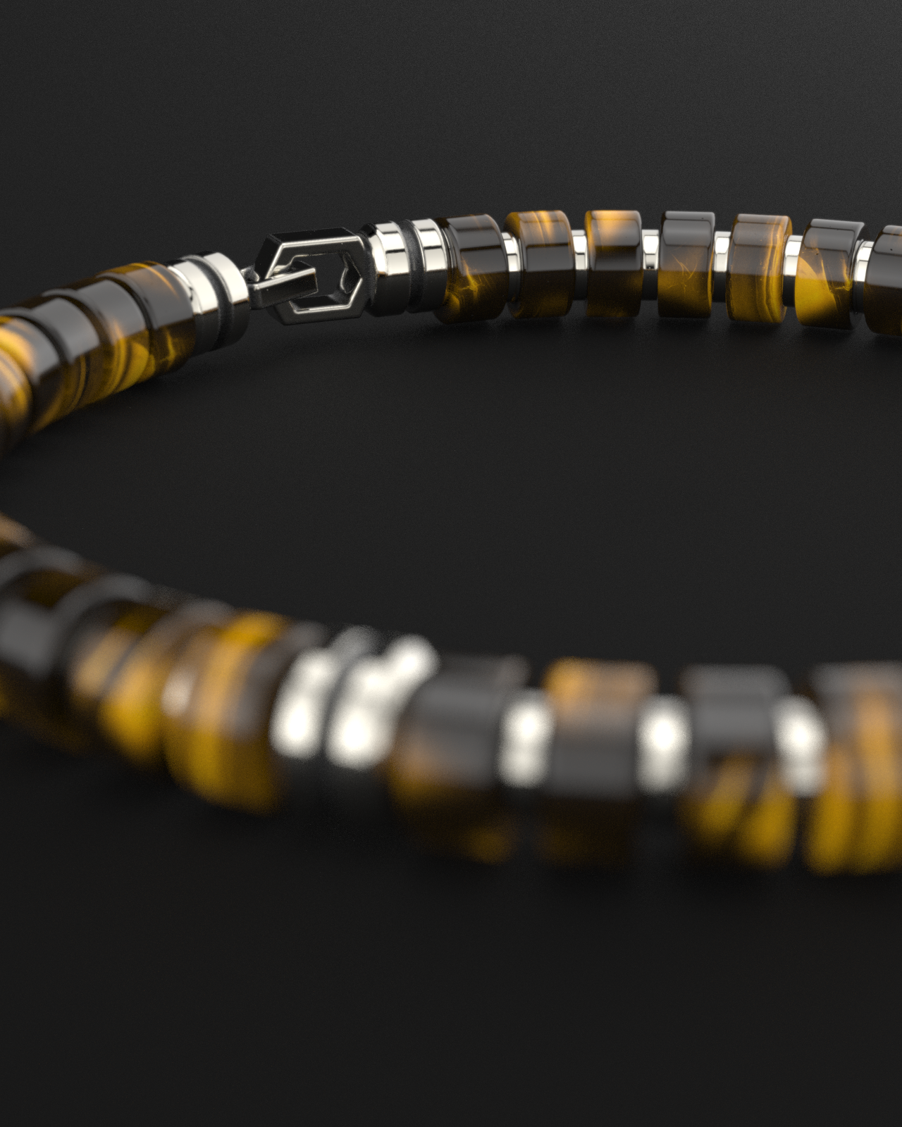 Tiger Eye Bracelet 6mm | Premium Spacer