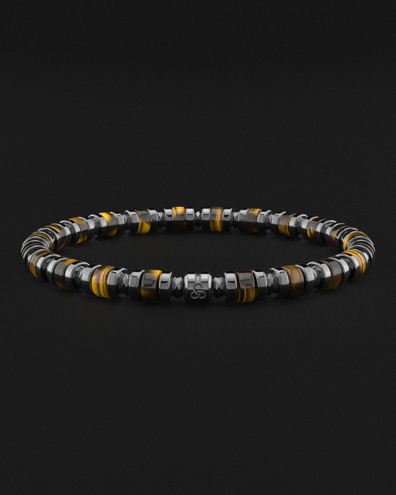 Tiger Eye Bracelet 6mm | Spacer