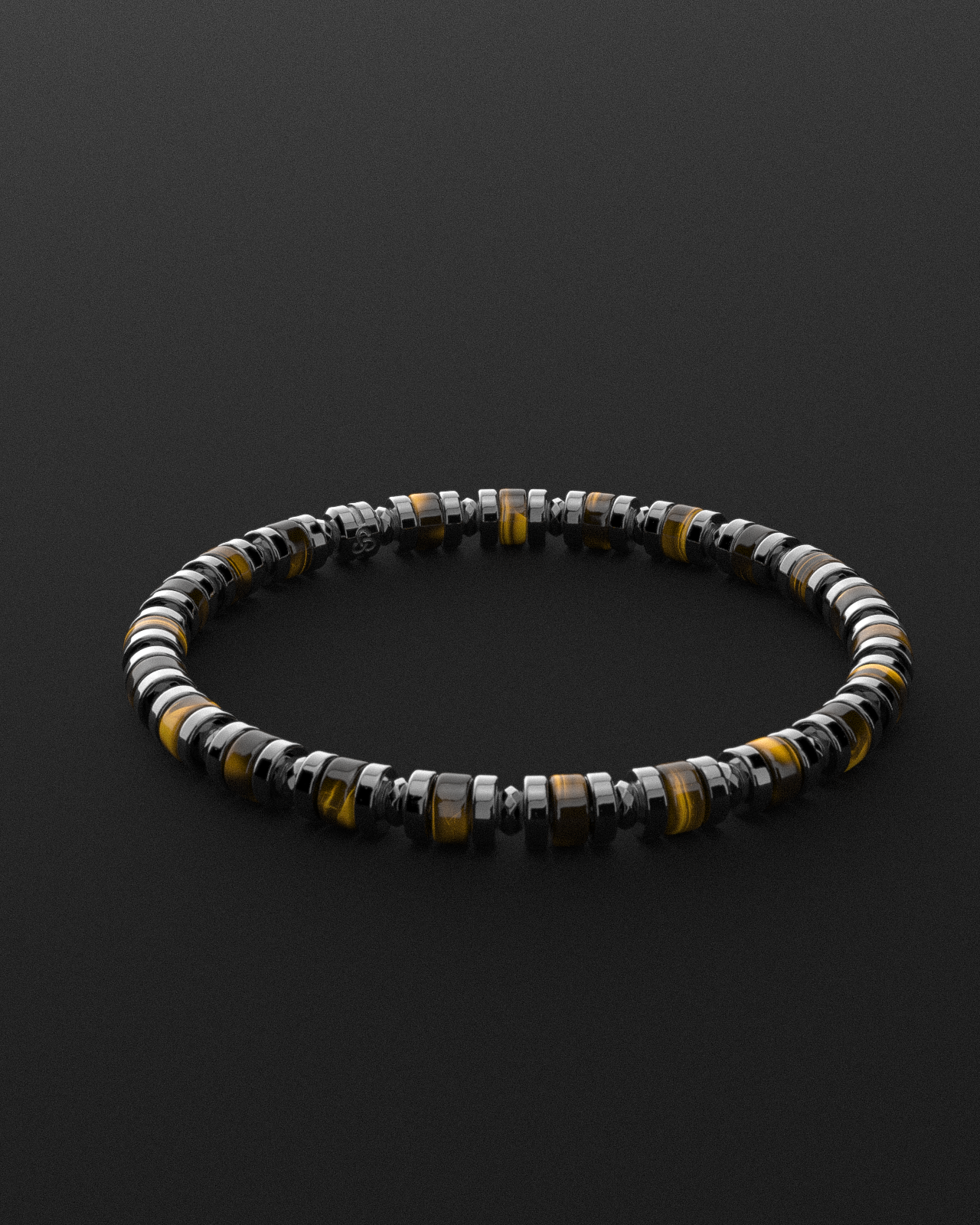 Tiger Eye Bracelet 6mm | Spacer