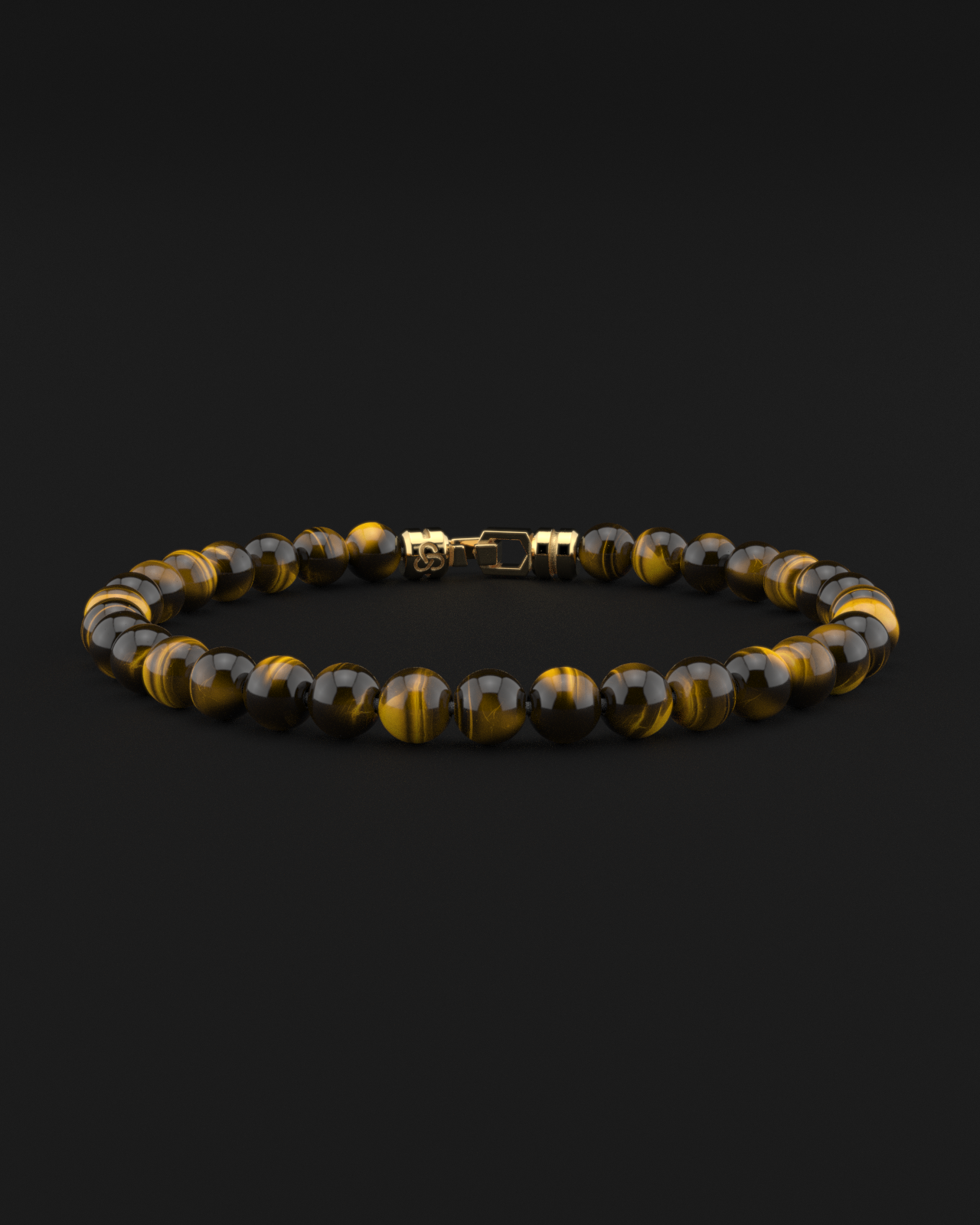 Tiger Eye Bracelet 6mm | VERTEX