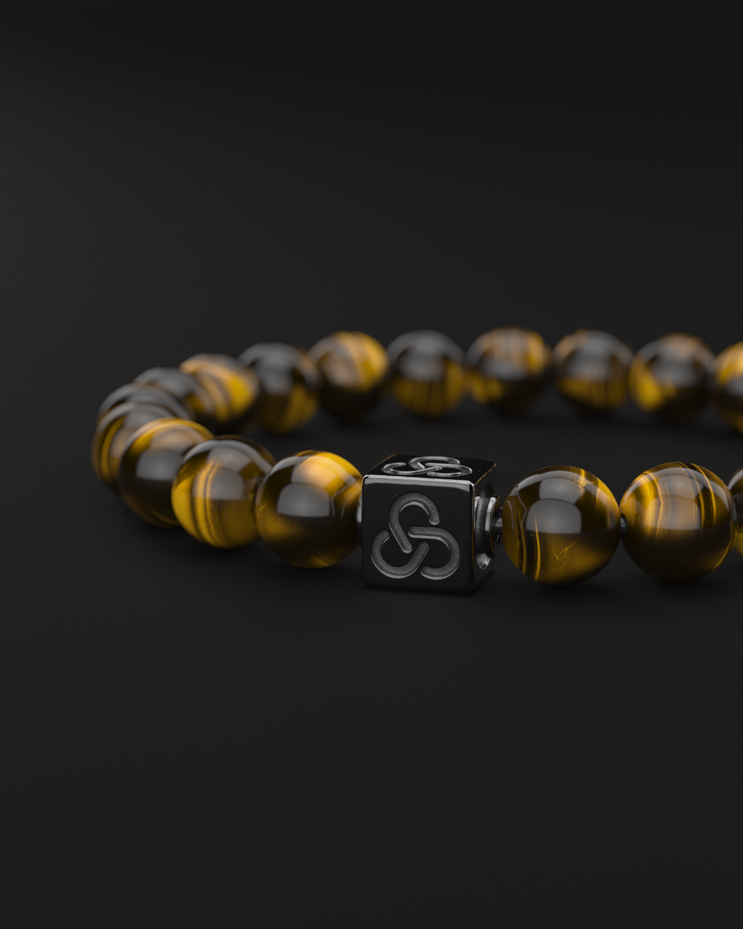 Tiger Eye Bracelet 8mm | Essential