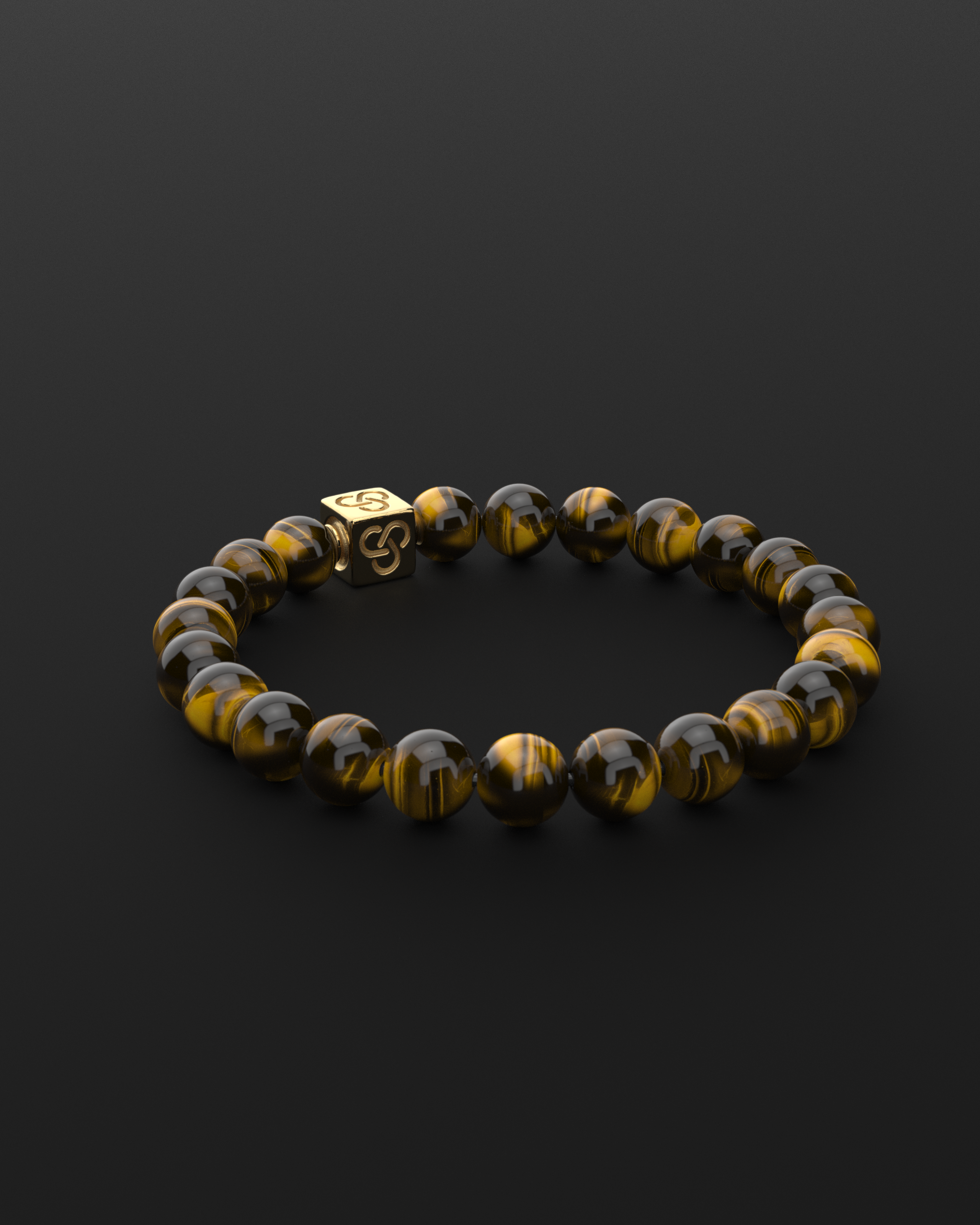 Tiger Eye Bracelet 8mm | Essential