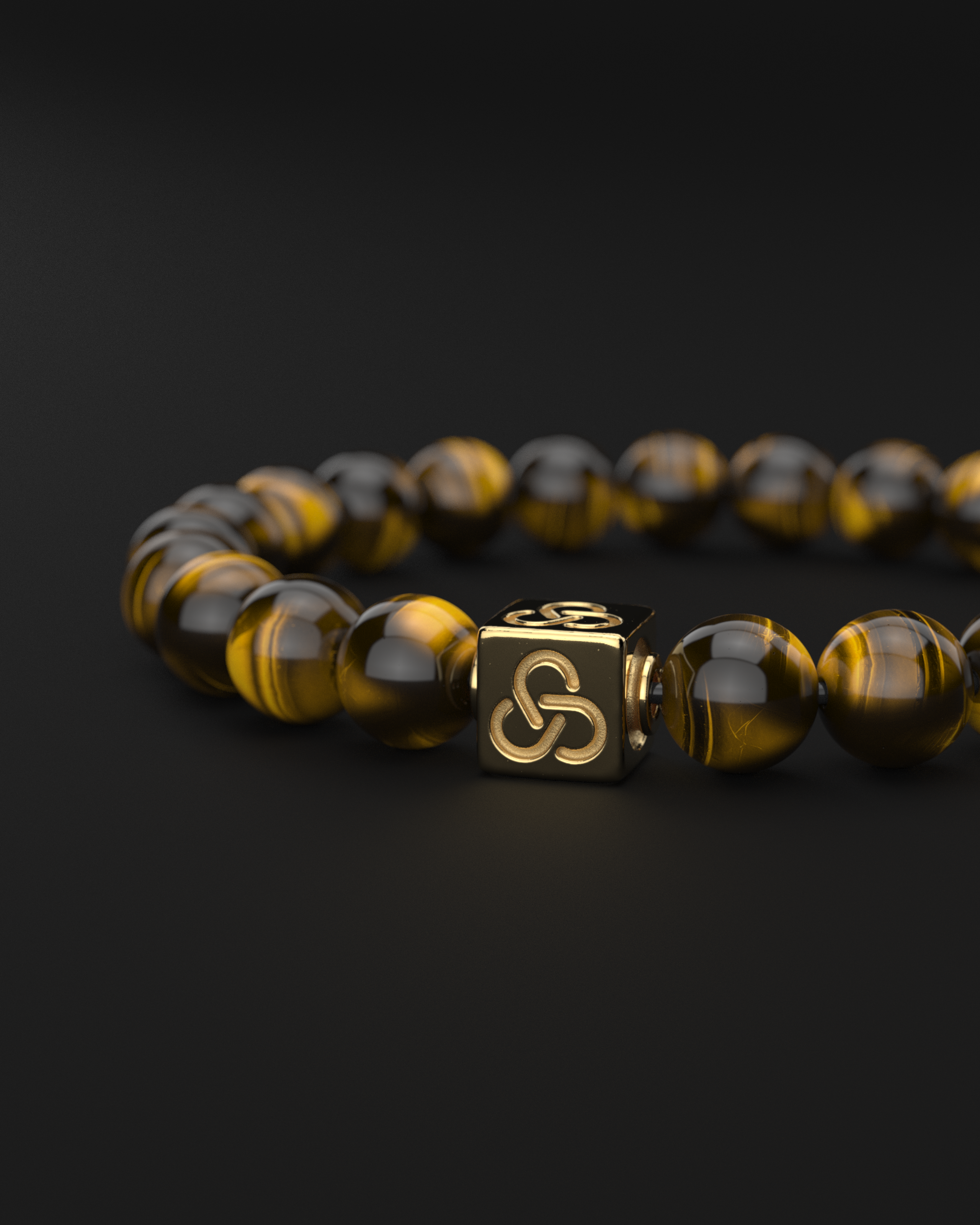 Tiger Eye Bracelet 8mm | Essential