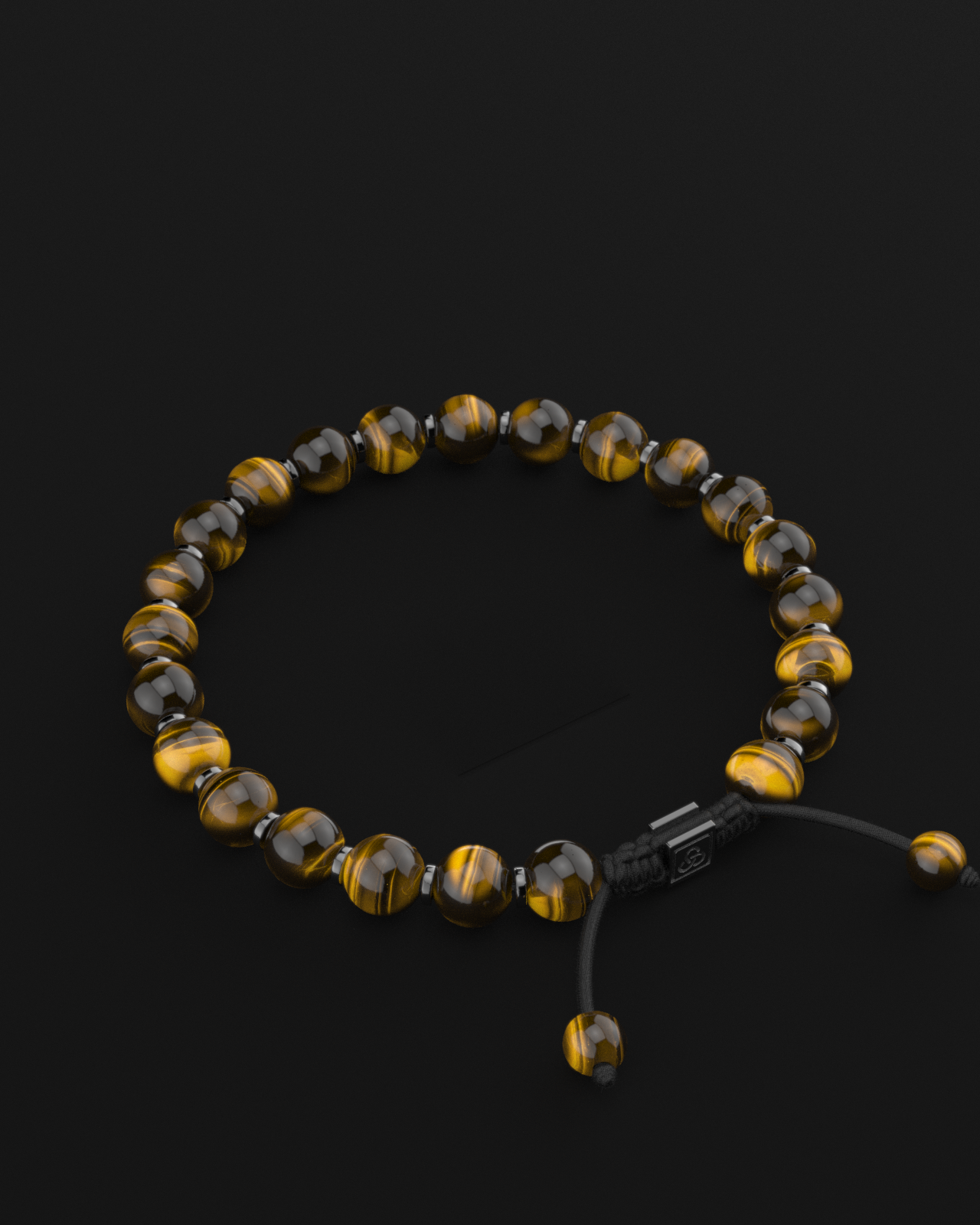 Tiger Eye Bracelet 8mm | Prayer