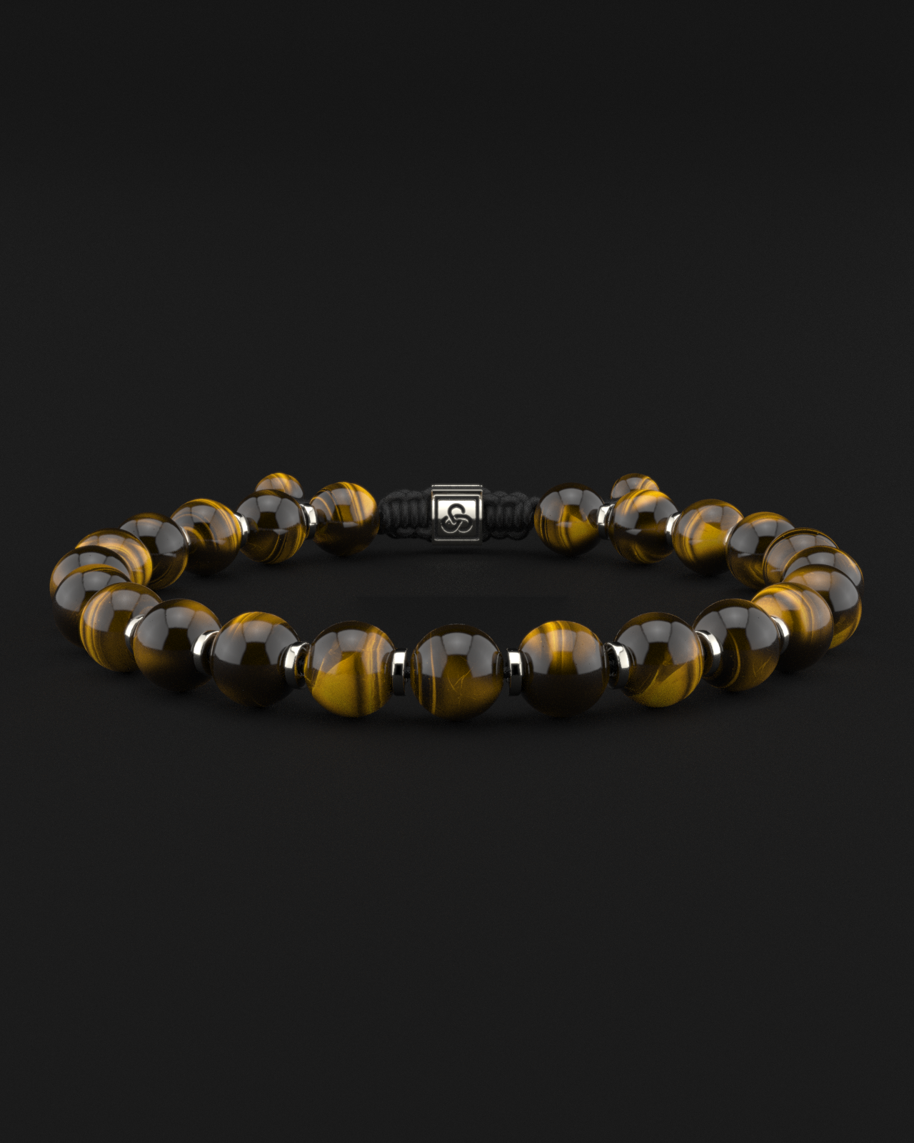 Tiger Eye Bracelet 8mm | Prayer