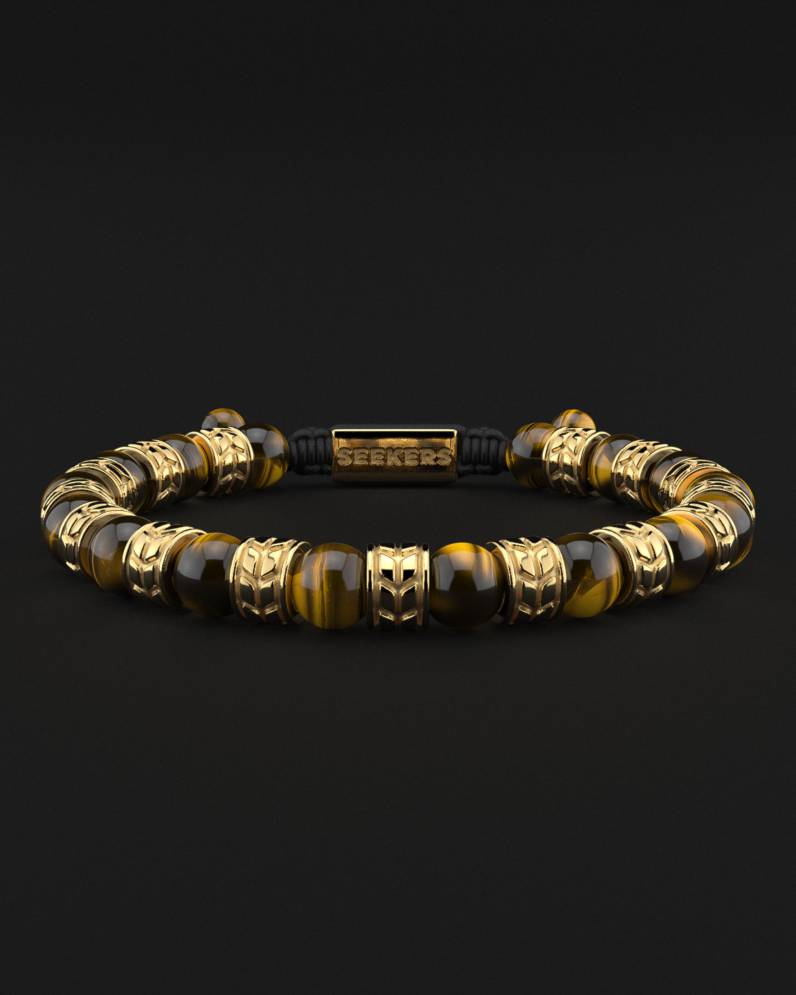 Tiger Eye Bracelet 8mm | Royale