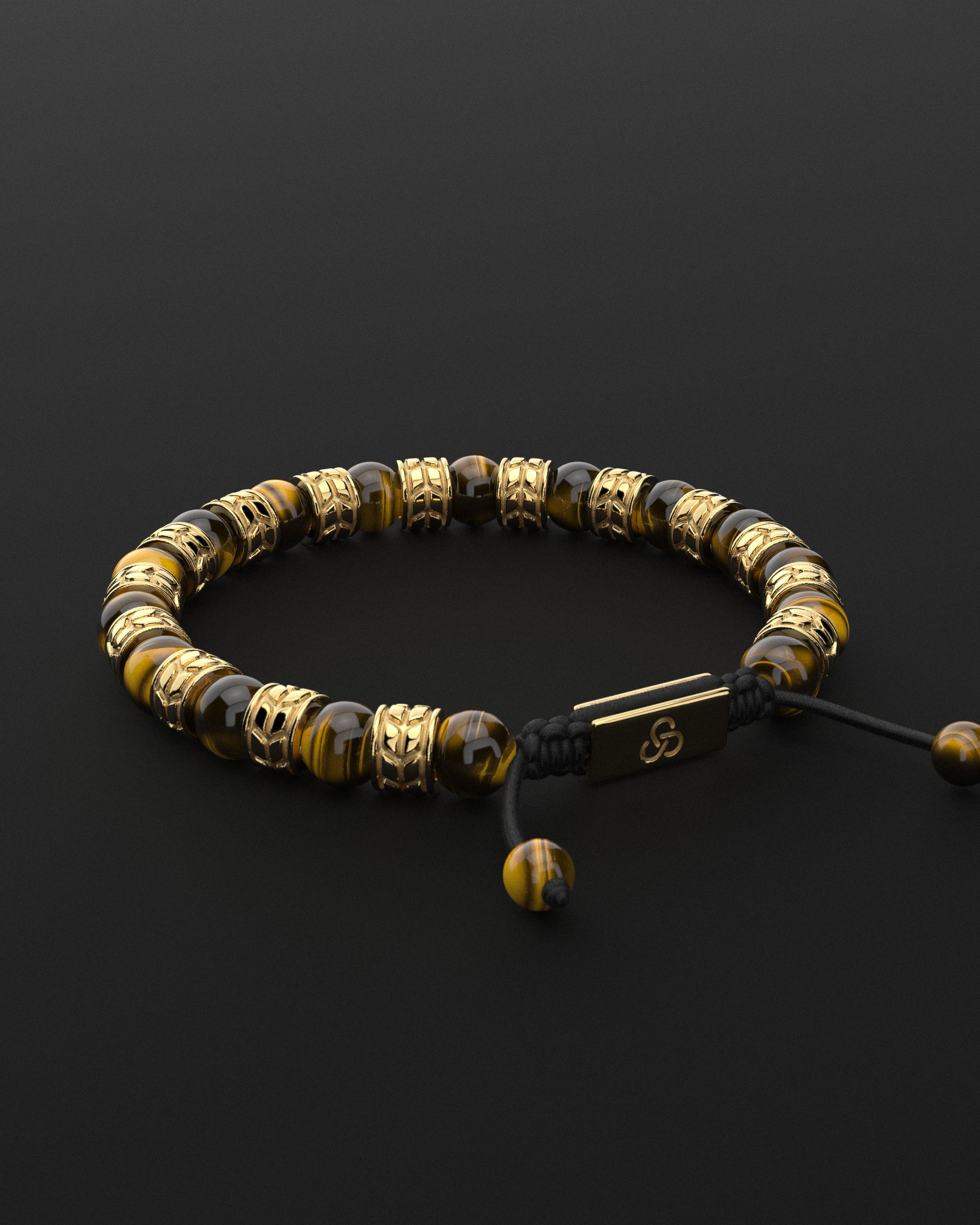 Tiger Eye Bracelet 8mm | Royale