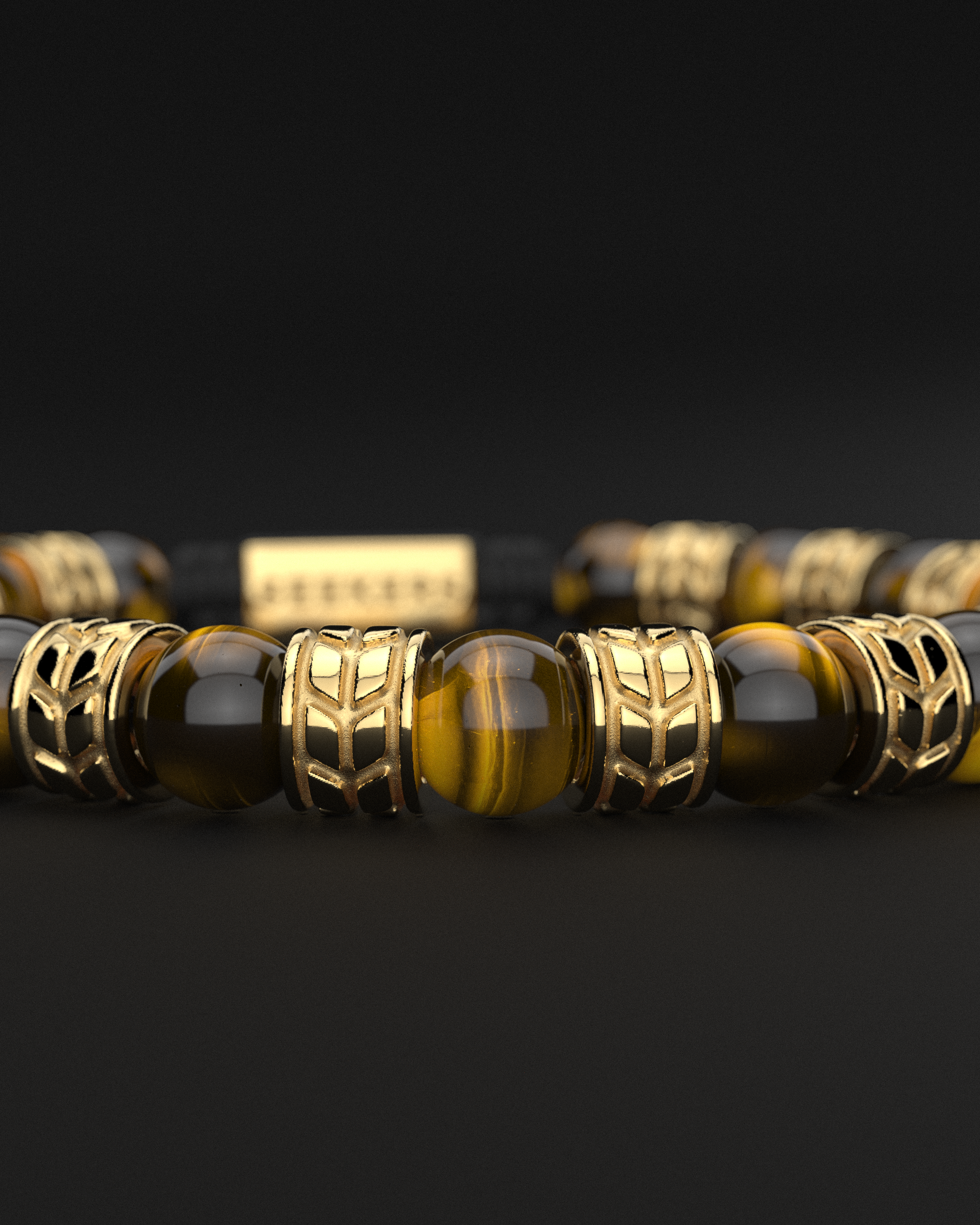 Tiger Eye Bracelet 8mm | Royale