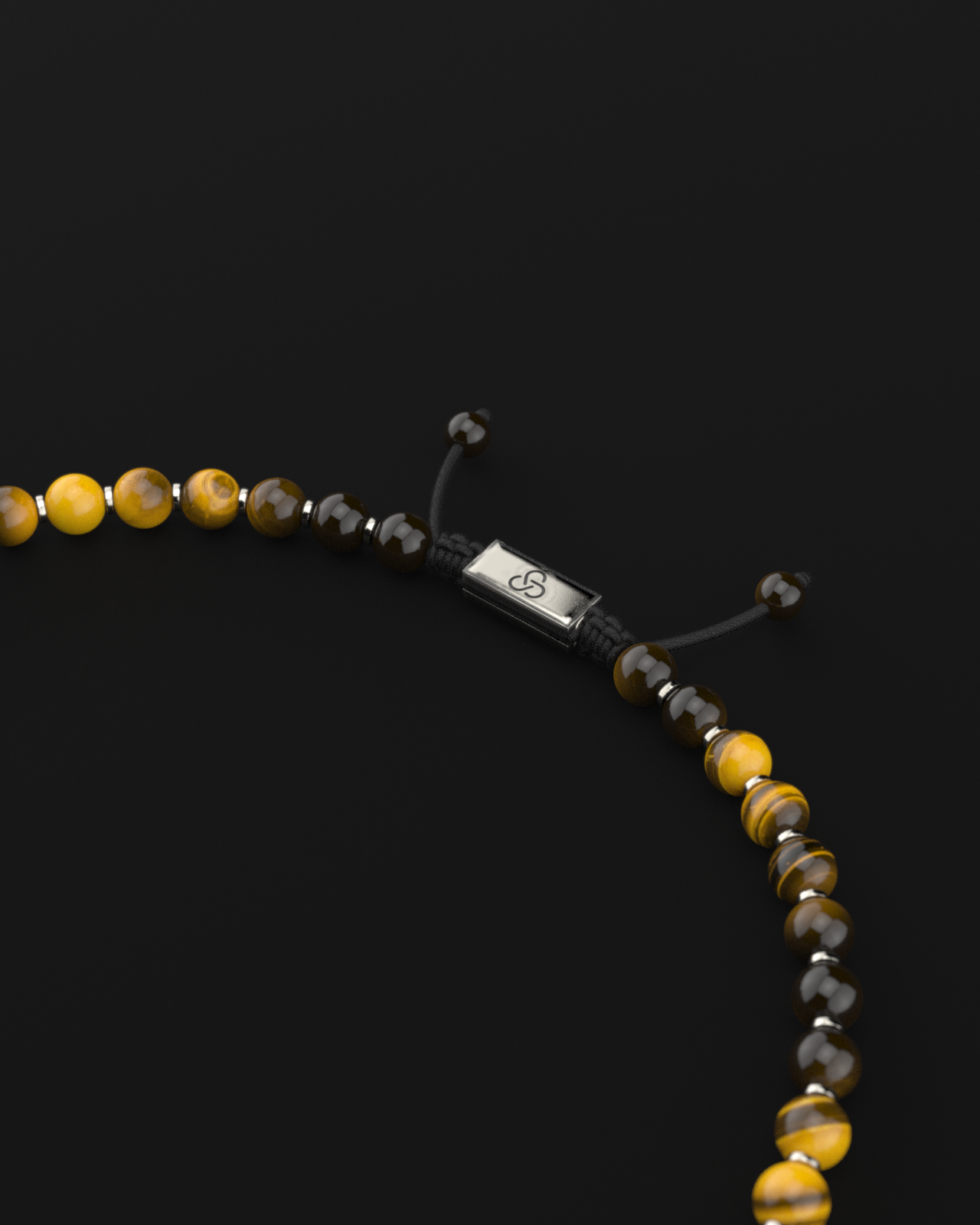 Tiger Eye Necklace 8mm | Prayer