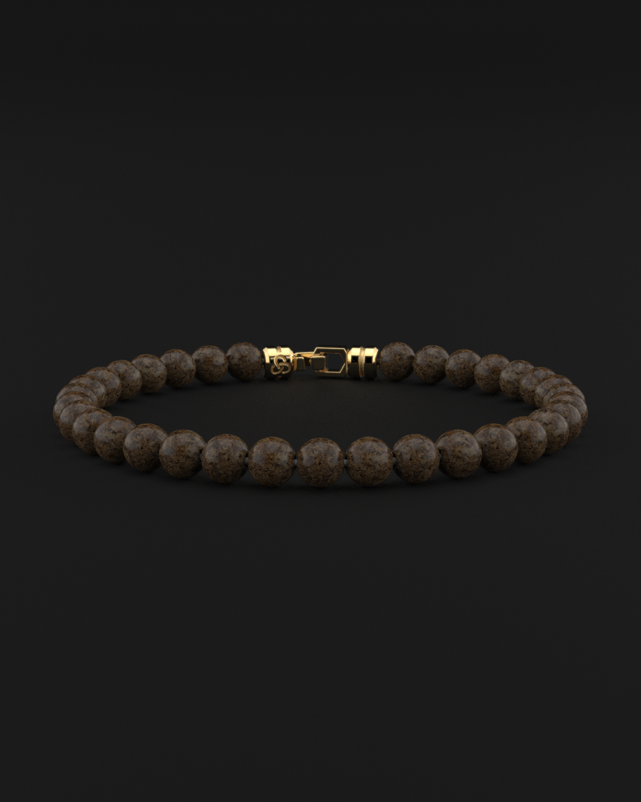 Bronzite Bracelet 6mm | VERTEX