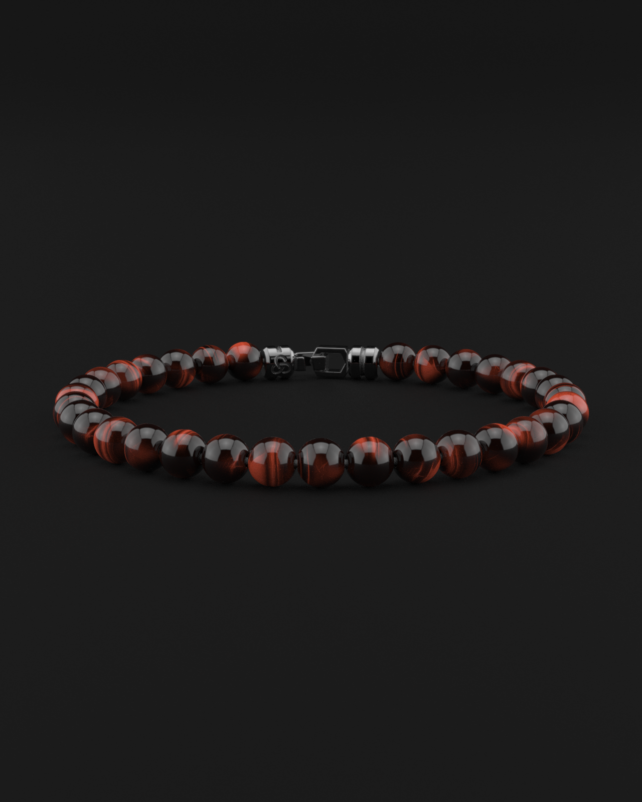 Red Tiger Eye Bracelet 6mm | VERTEX