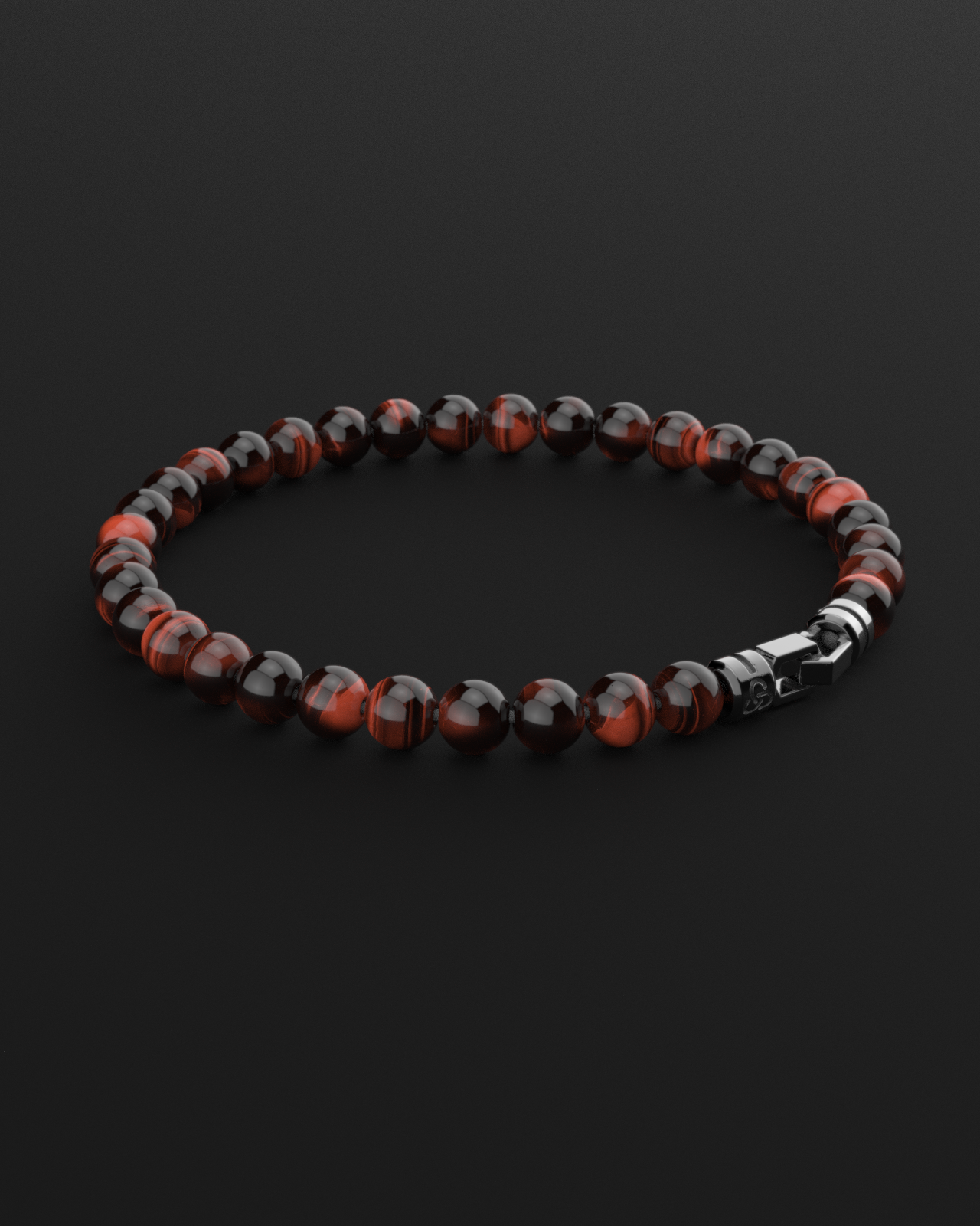 Red Tiger Eye Bracelet 6mm | VERTEX