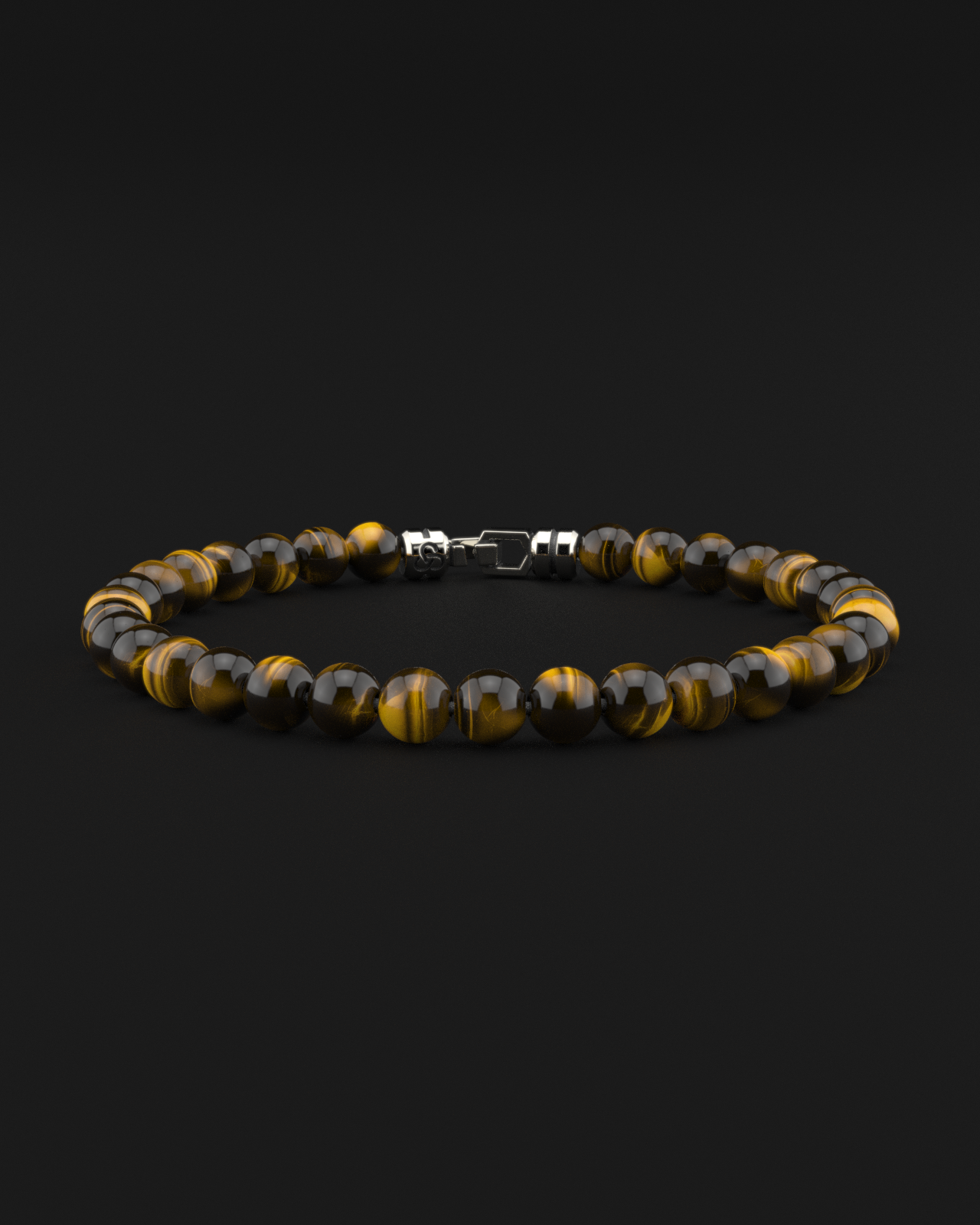 Tiger Eye Bracelet 6mm | VERTEX