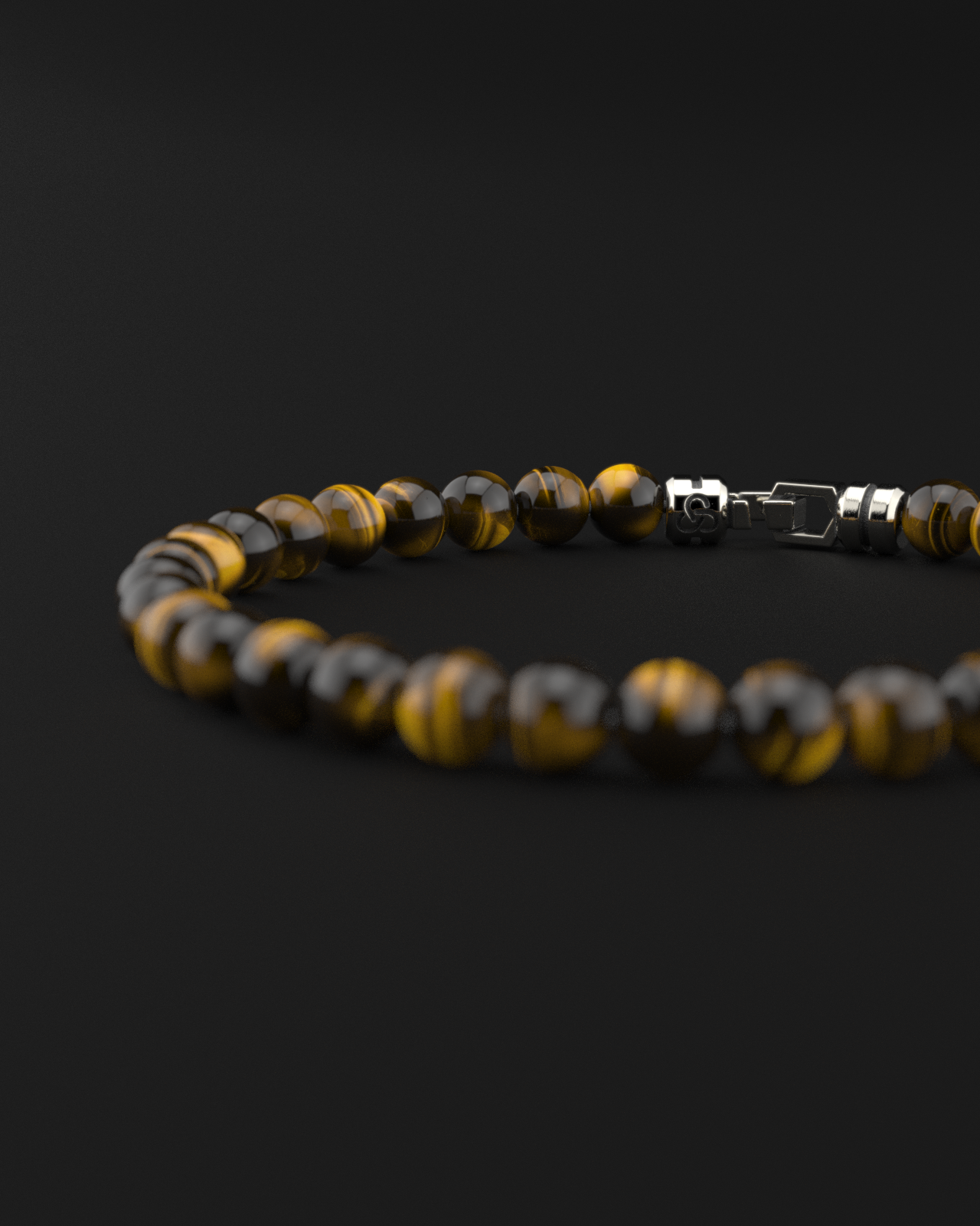 Tiger Eye Bracelet 6mm | VERTEX