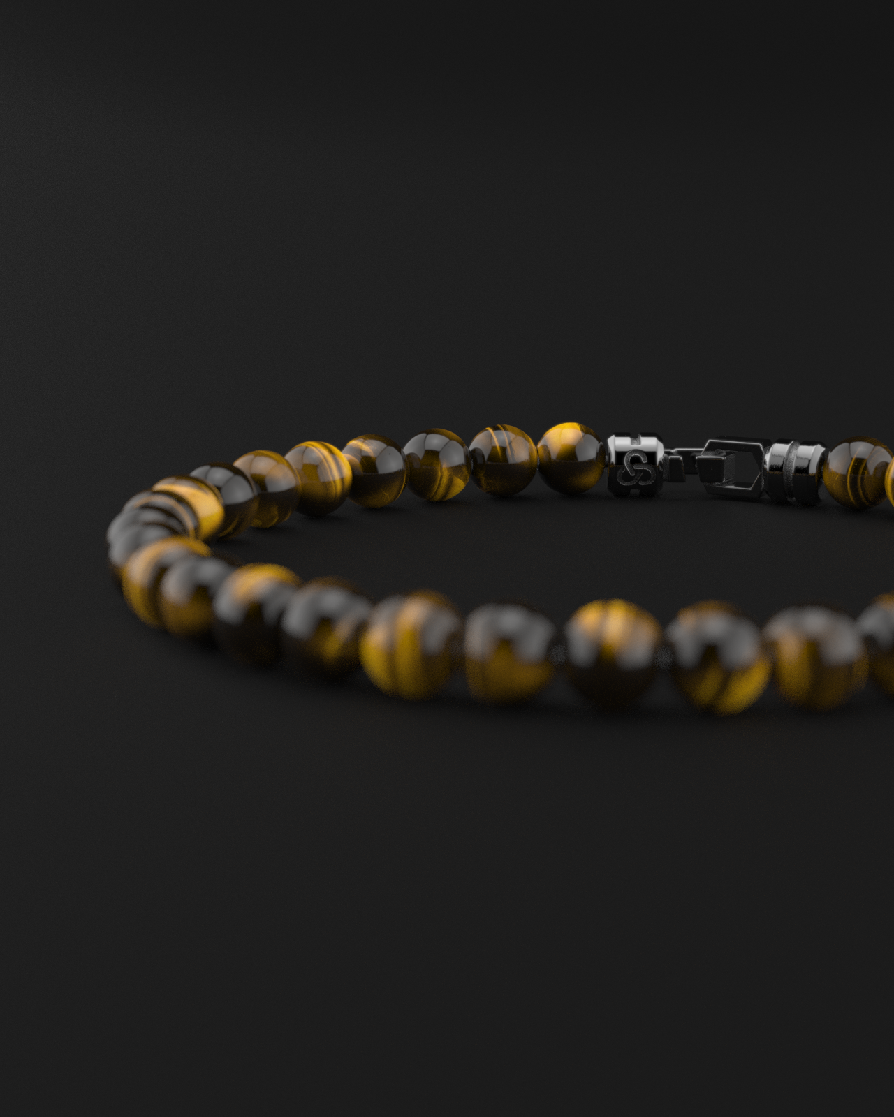 Tiger Eye Bracelet 6mm | VERTEX