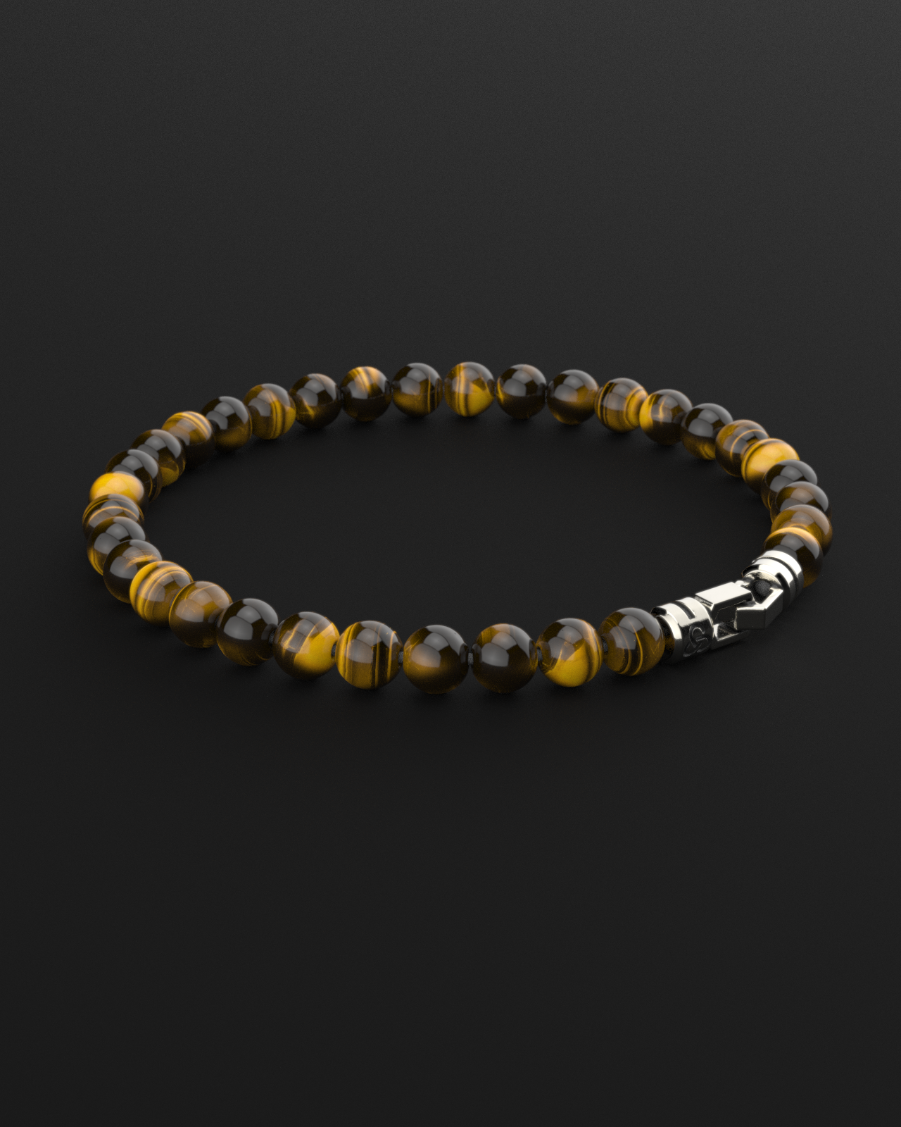 Tiger Eye Bracelet 6mm | VERTEX