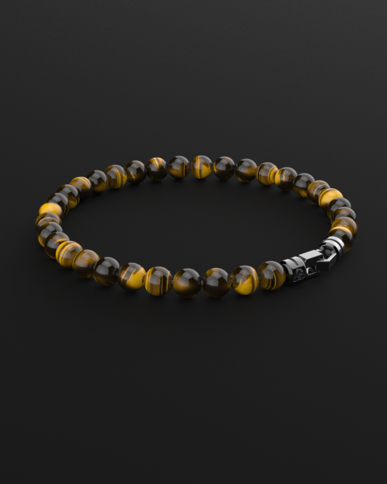 Tiger Eye Bracelet 6mm | VERTEX