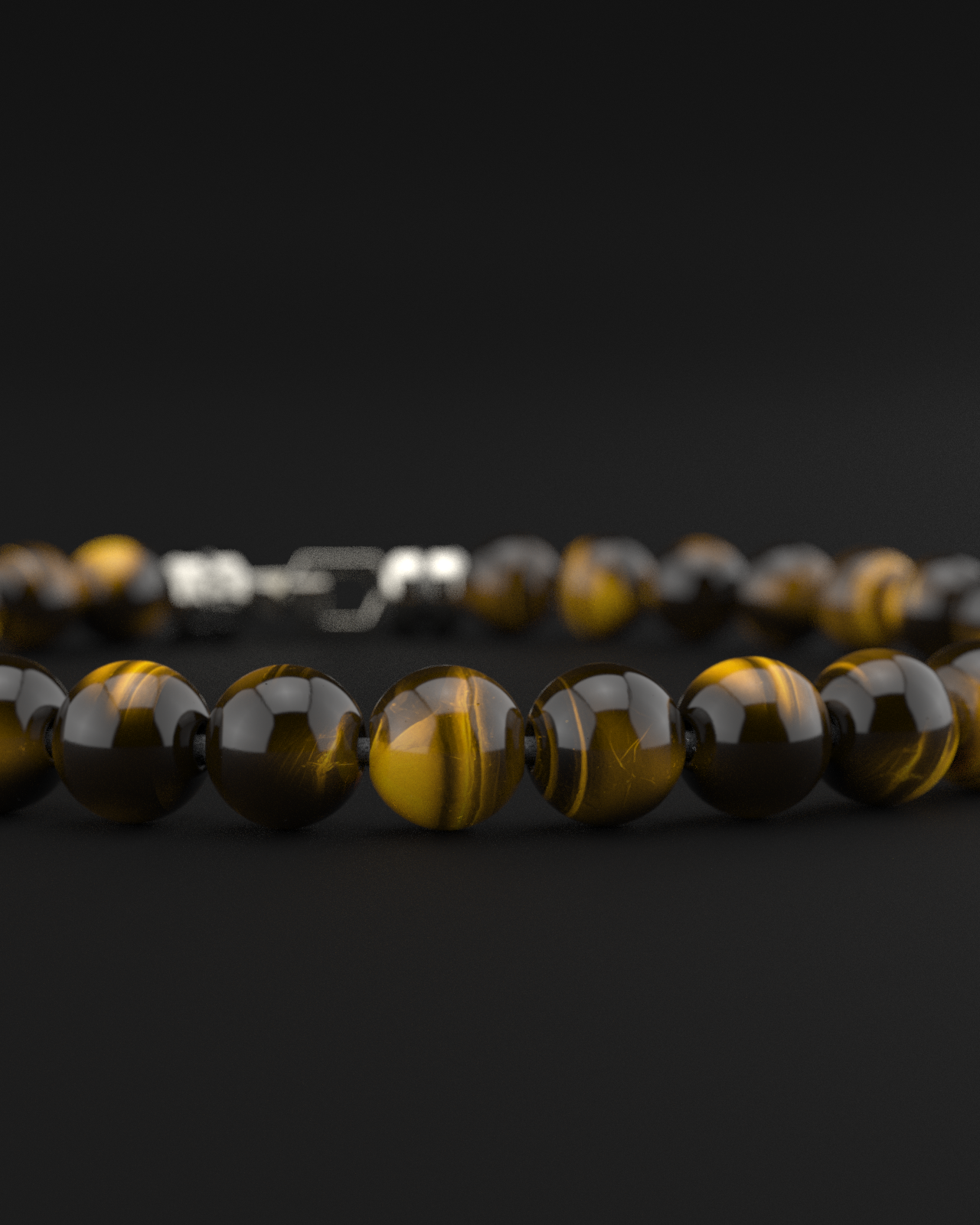 Tiger Eye Bracelet 6mm | VERTEX