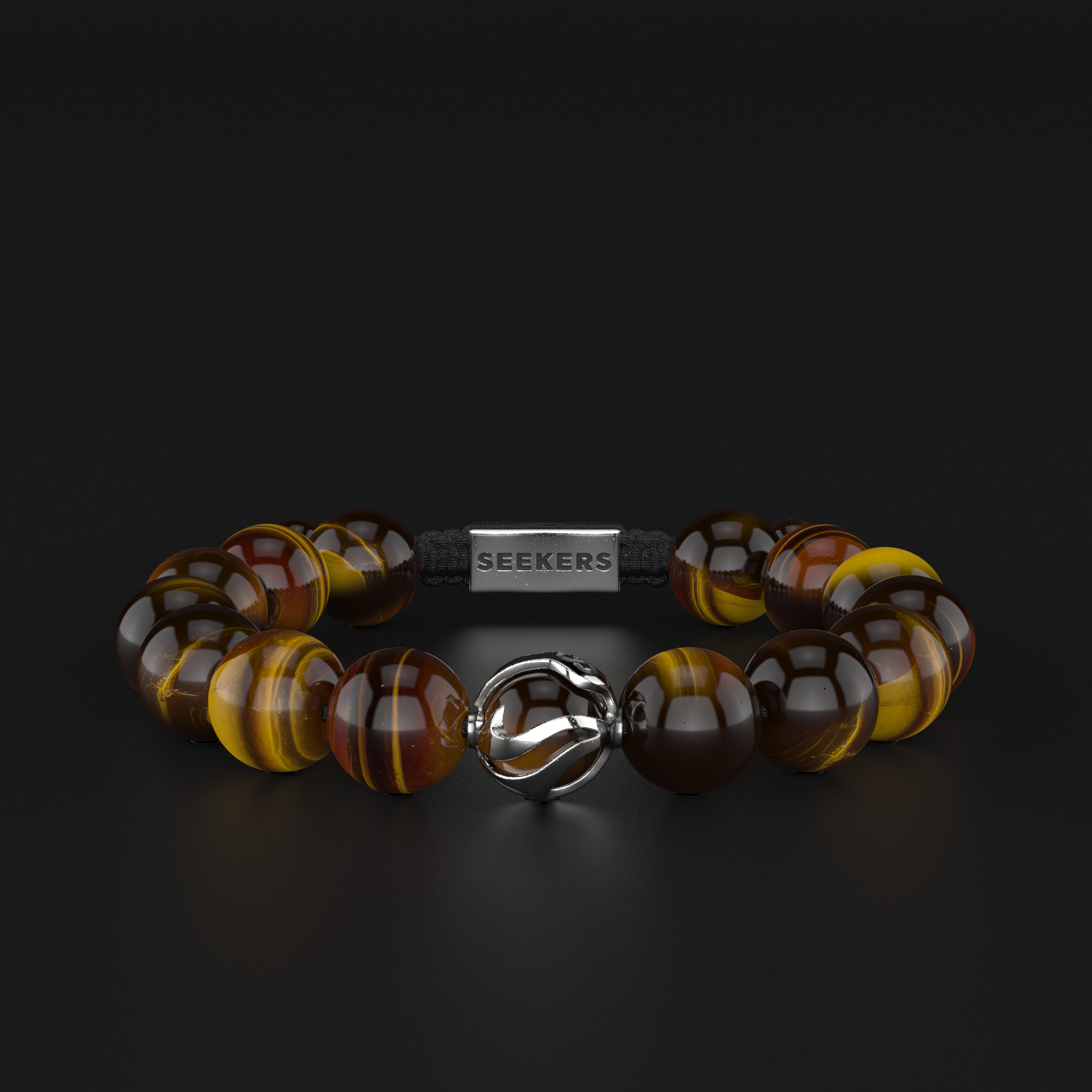 Tiger Eye Bracelet 12mm | Waves