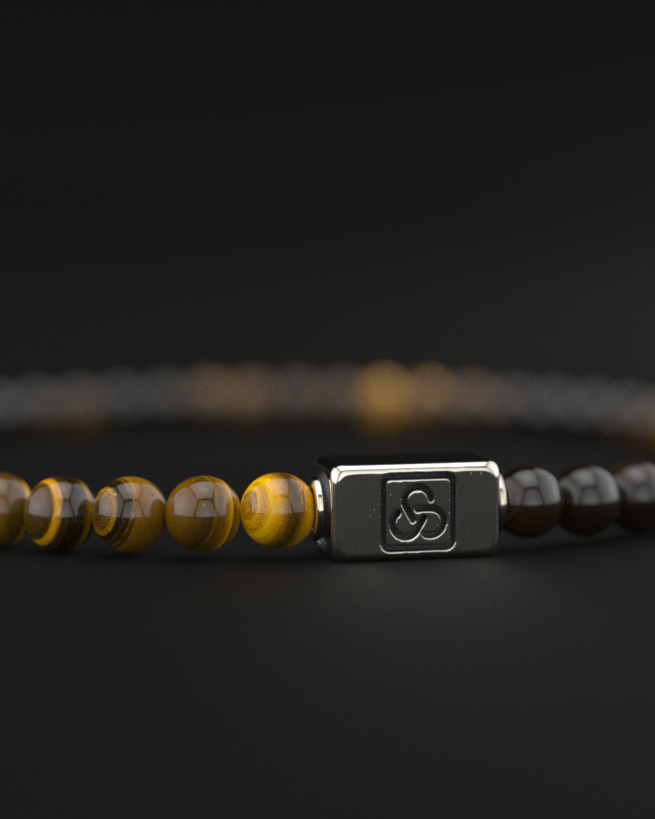 Tiger Eye Bracelet 4mm | Essential