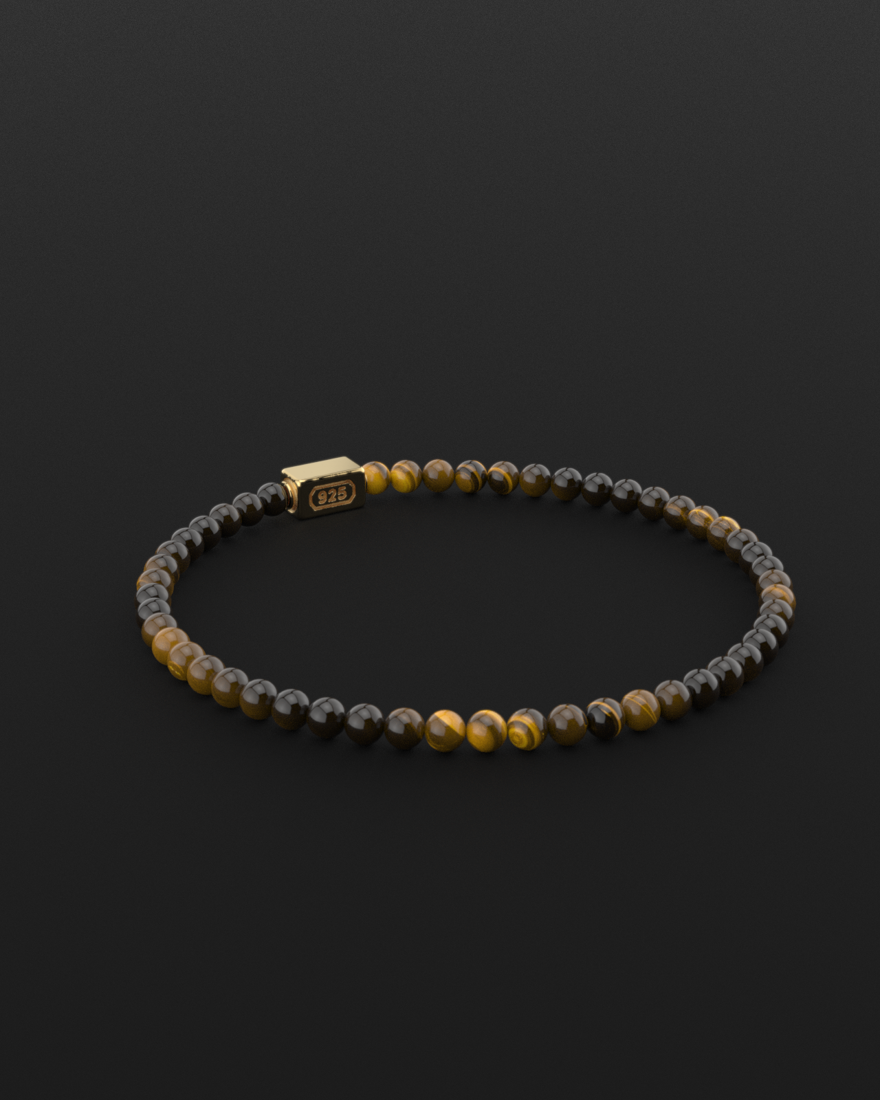 Tiger Eye Bracelet 4mm | Essential