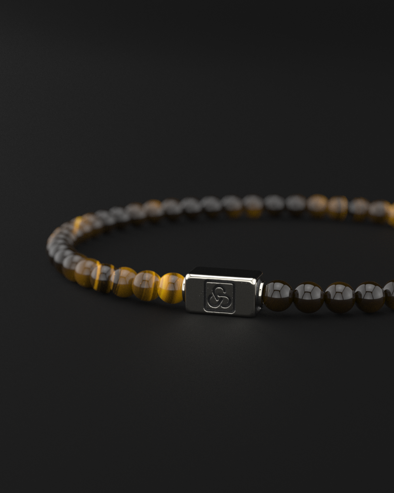 Tiger Eye Bracelet 4mm | Essential