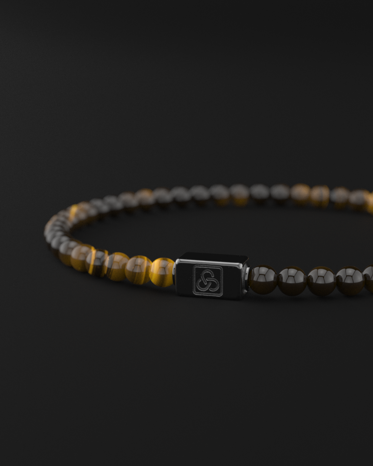 Tiger Eye Bracelet 4mm | Essential