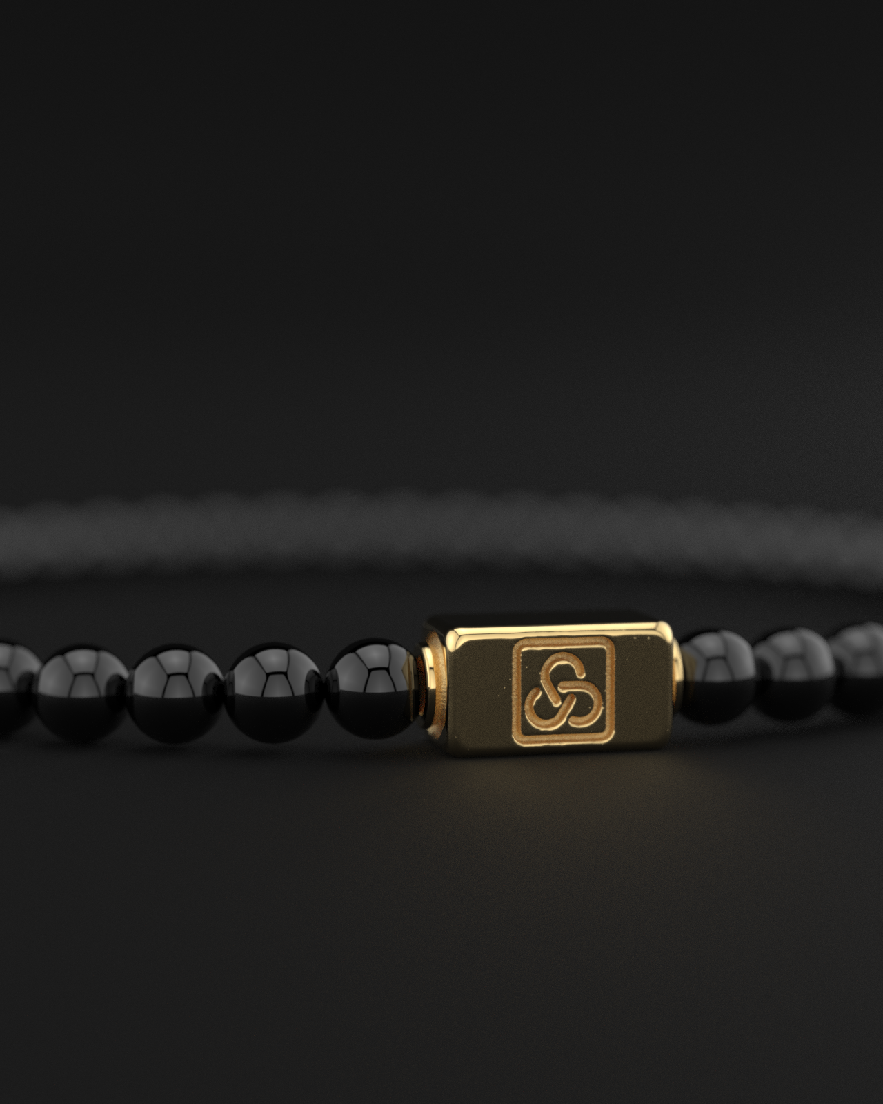 Onyx Bracelet 4mm | Essential