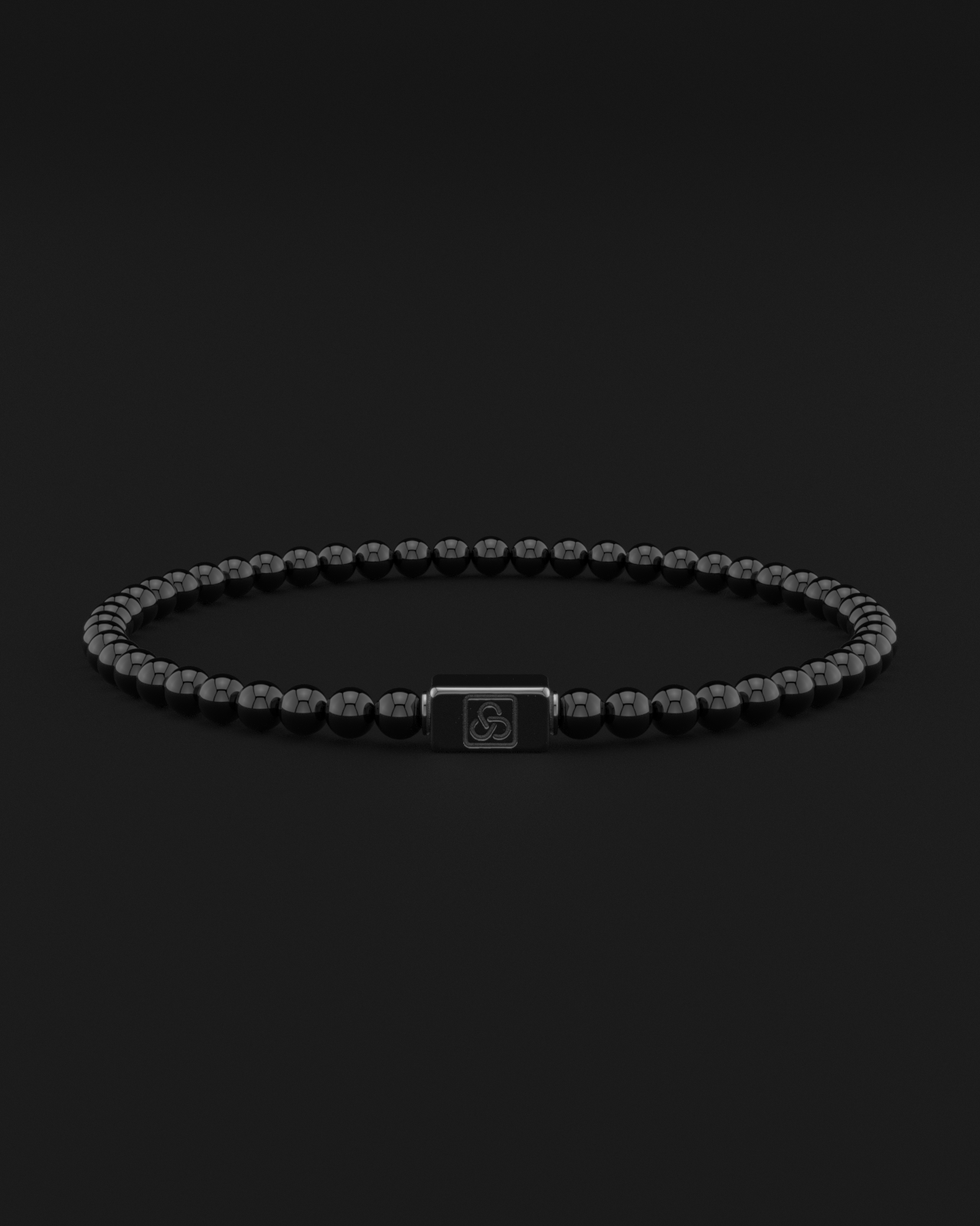 Onyx Bracelet 4mm | Essential