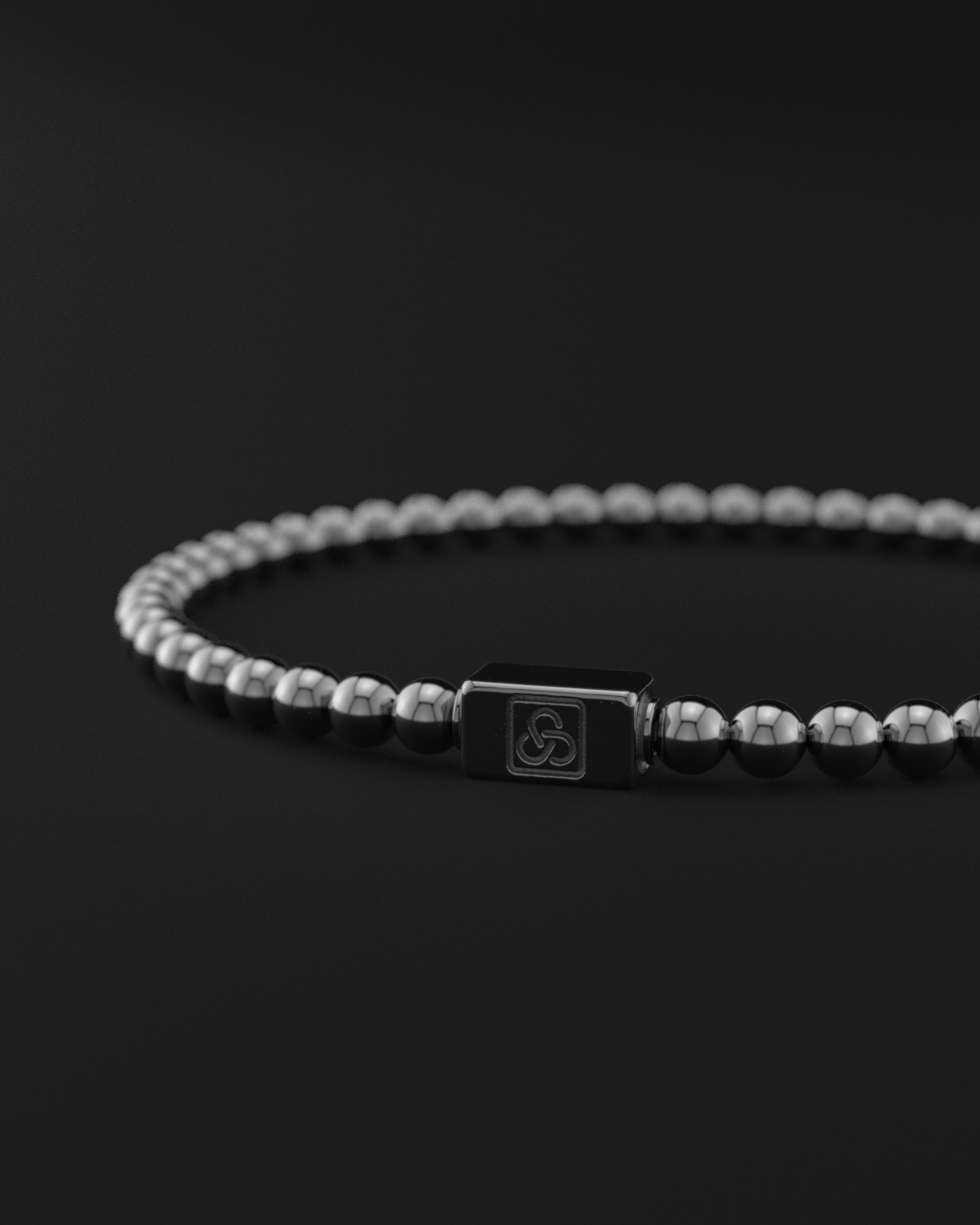 Hematite Bracelet 4mm | Essential