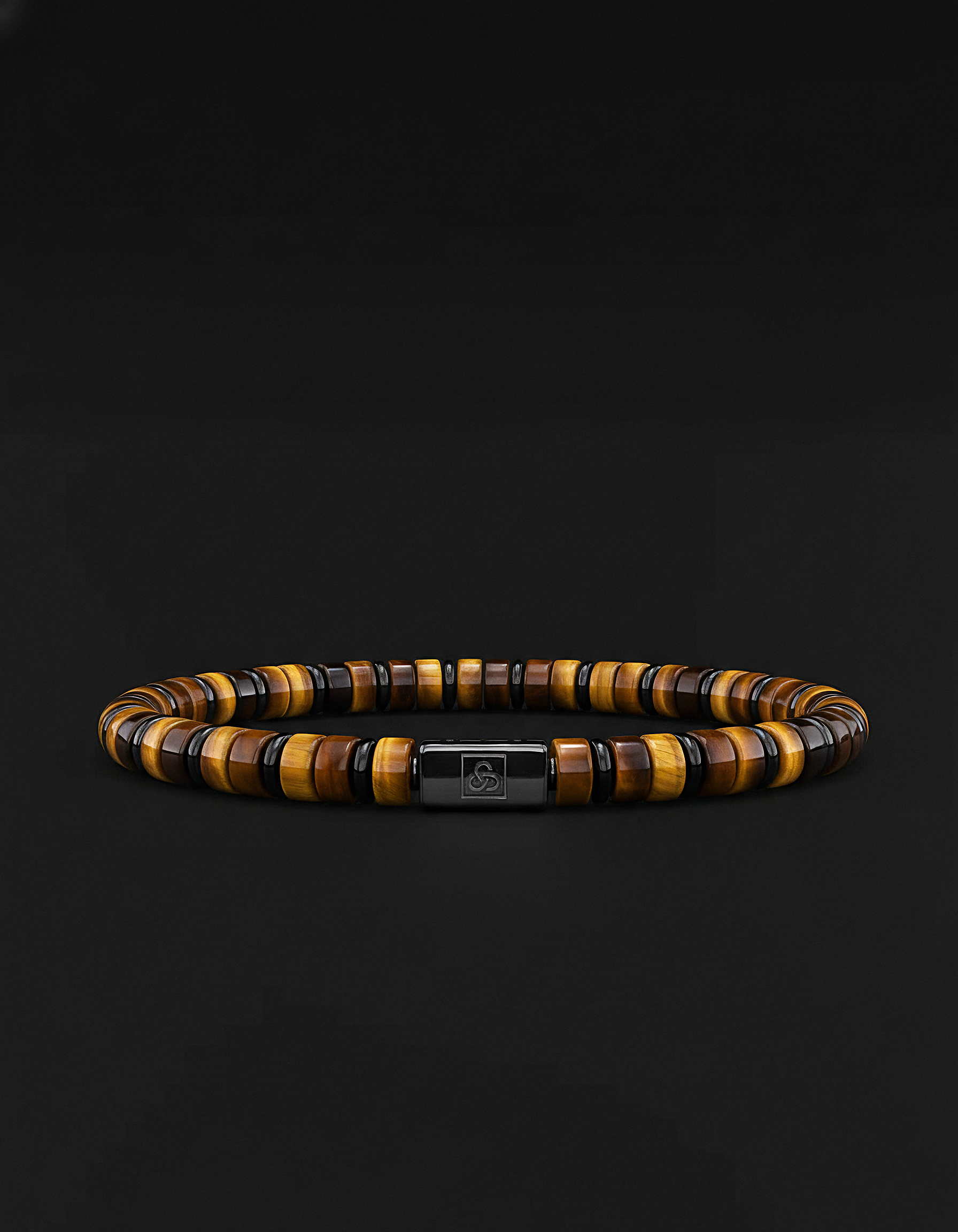 Pulsera de Ojo de Tigre 6mm | Espaciador #2