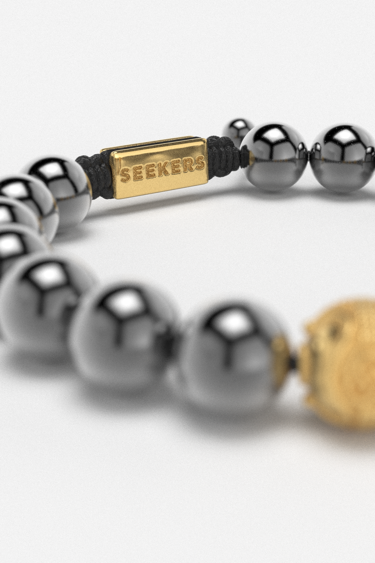 Hematite Bracelet 10mm | Premium
