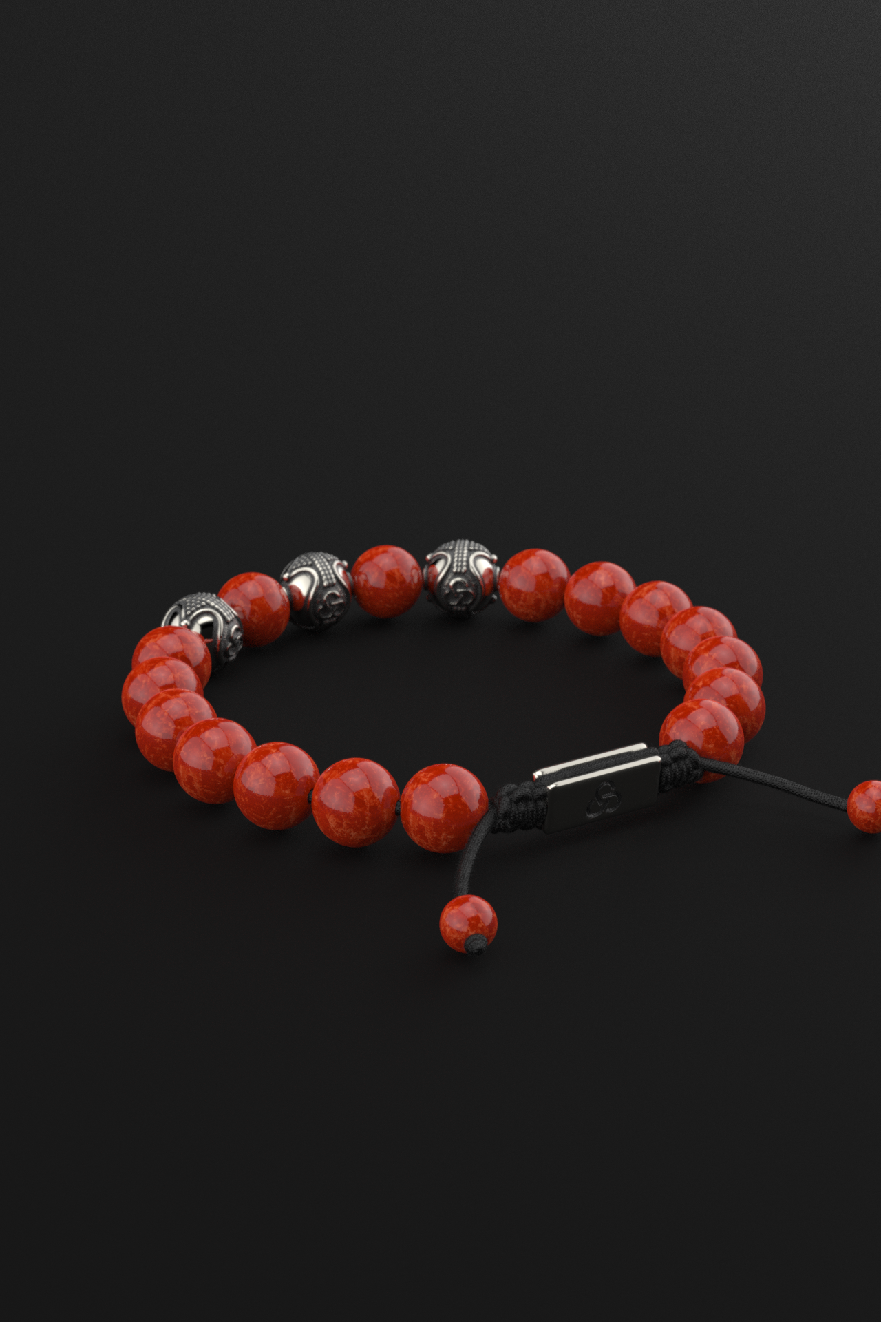 Red Jade Bracelet 10mm | Premium