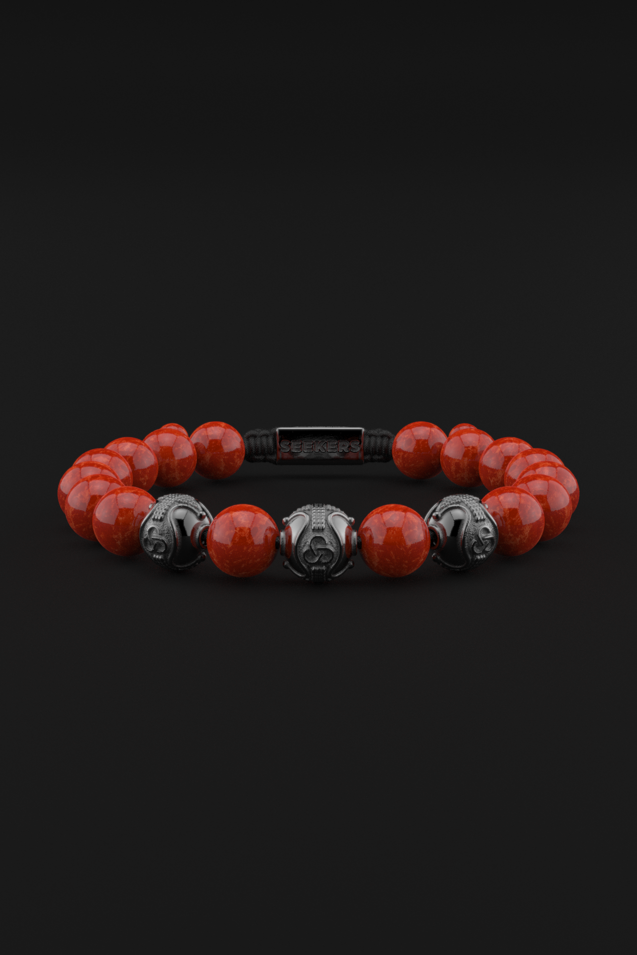 Red Jade Bracelet 10mm | Premium