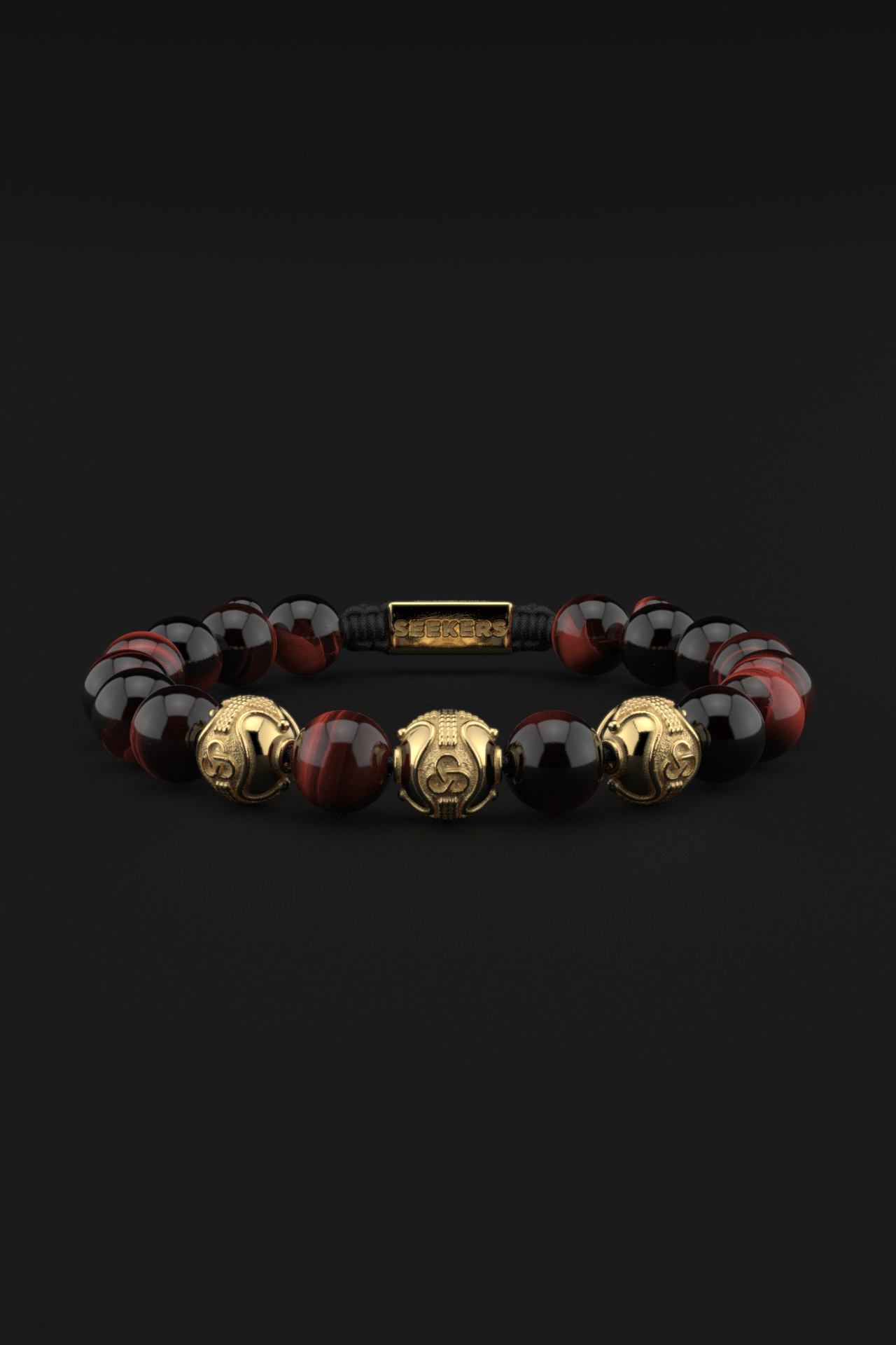 Red Tiger Eye Bracelet 10mm | Premium