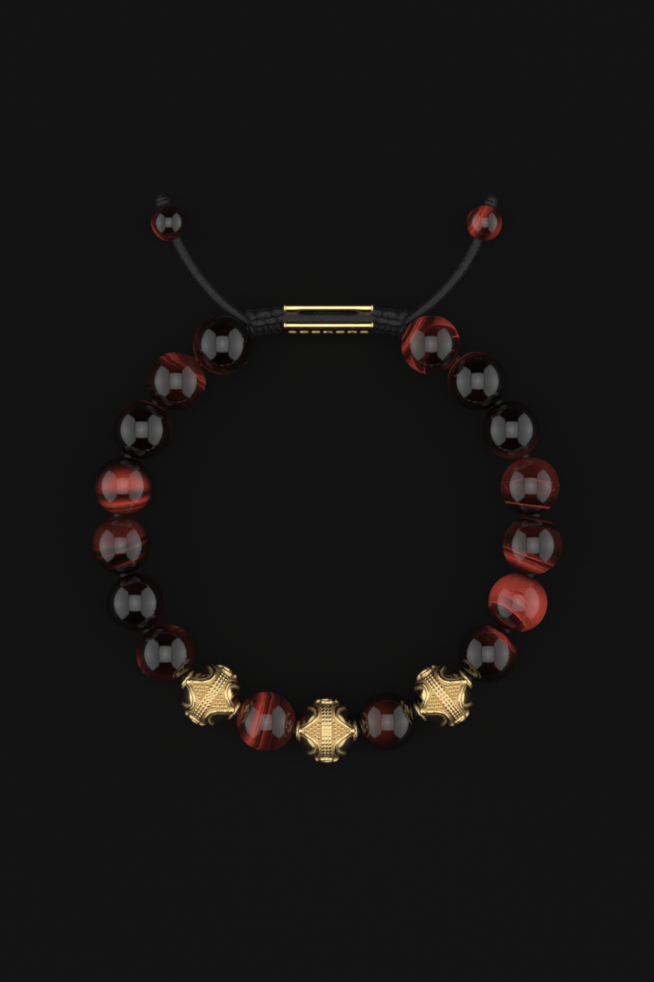 Red Tiger Eye Bracelet 10mm | Premium