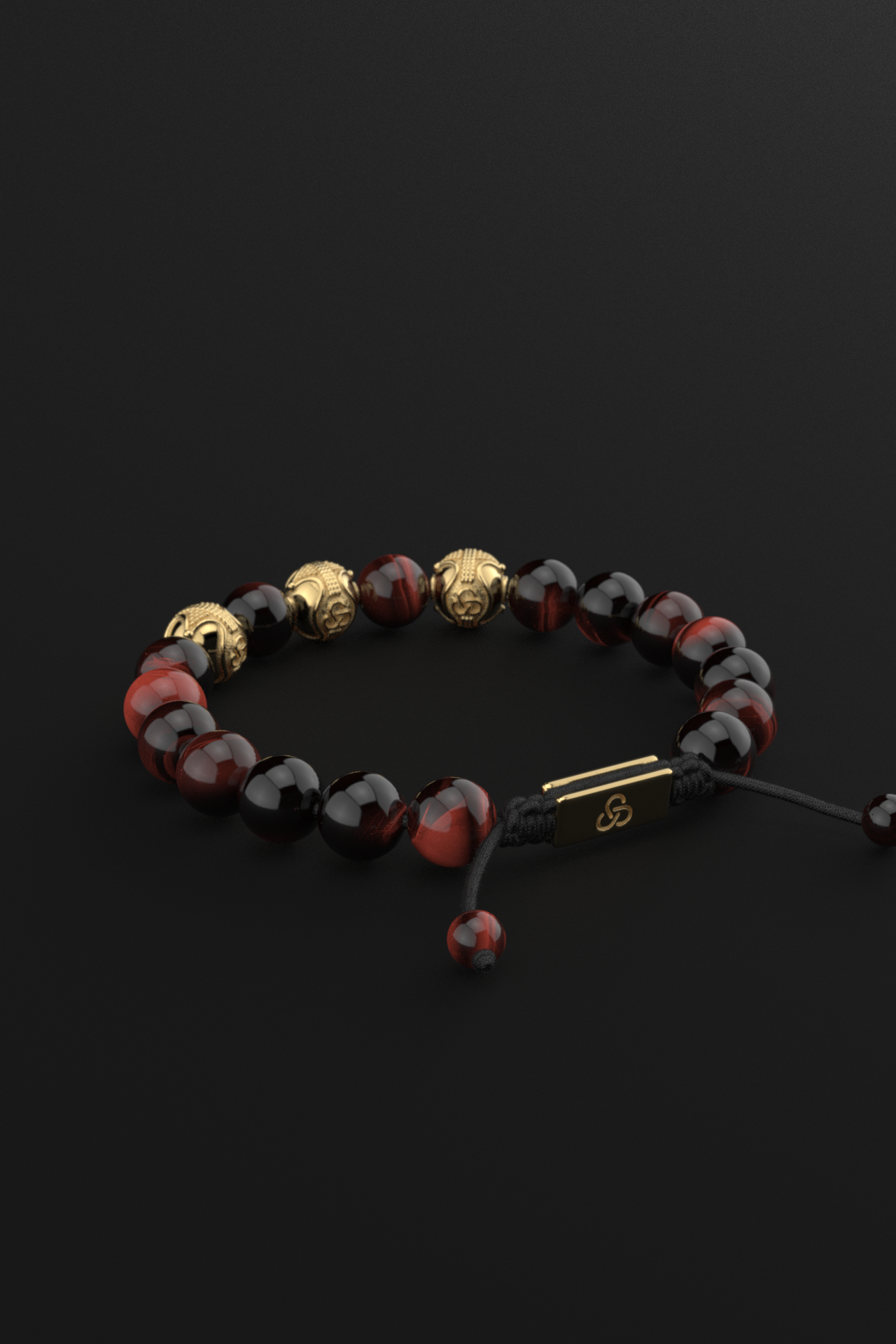 Red Tiger Eye Bracelet 10mm | Premium