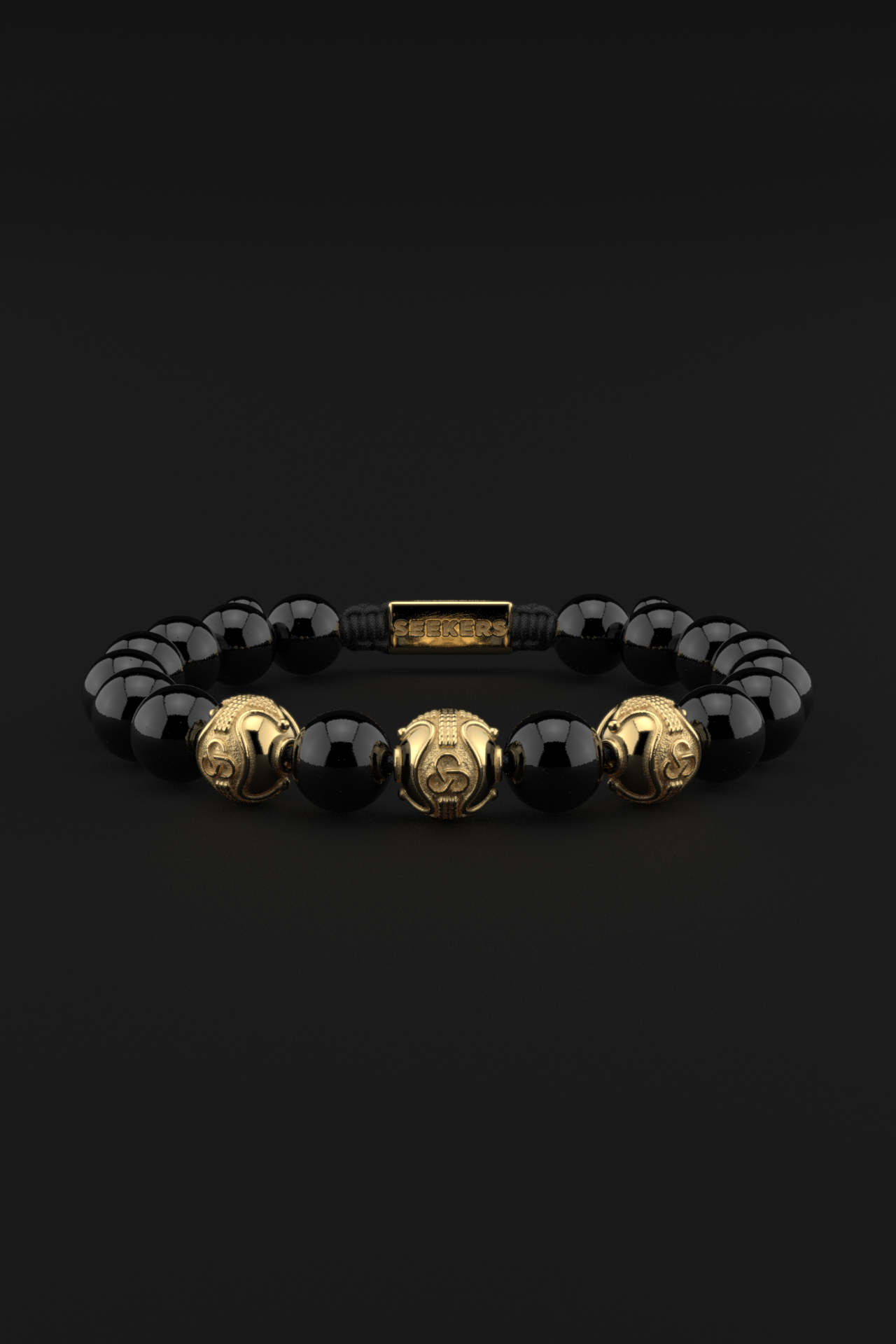 Onyx Bracelet 10mm | Premium