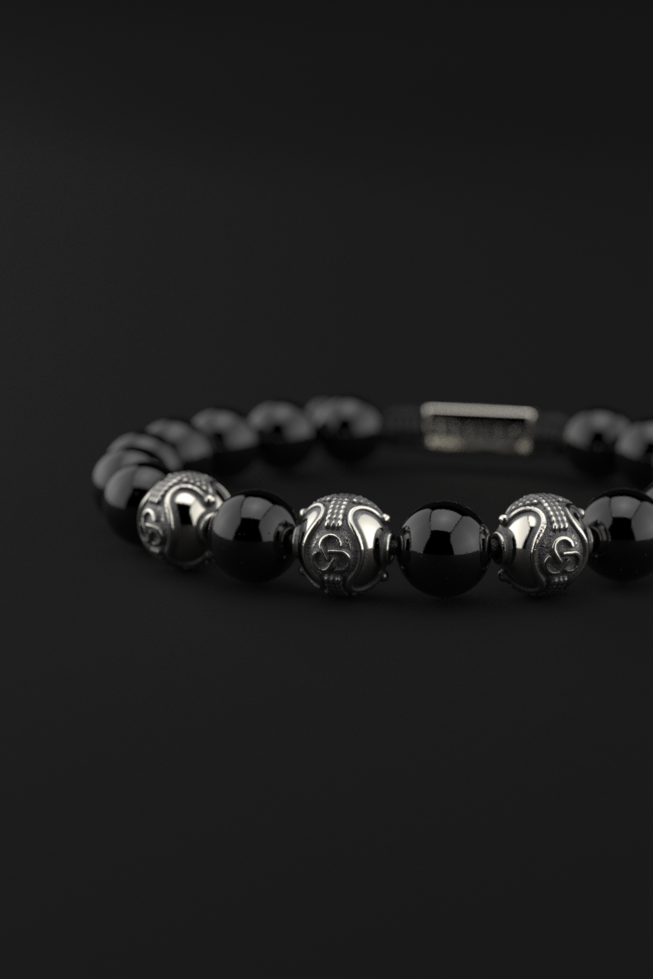 Onyx Bracelet 10mm | Premium