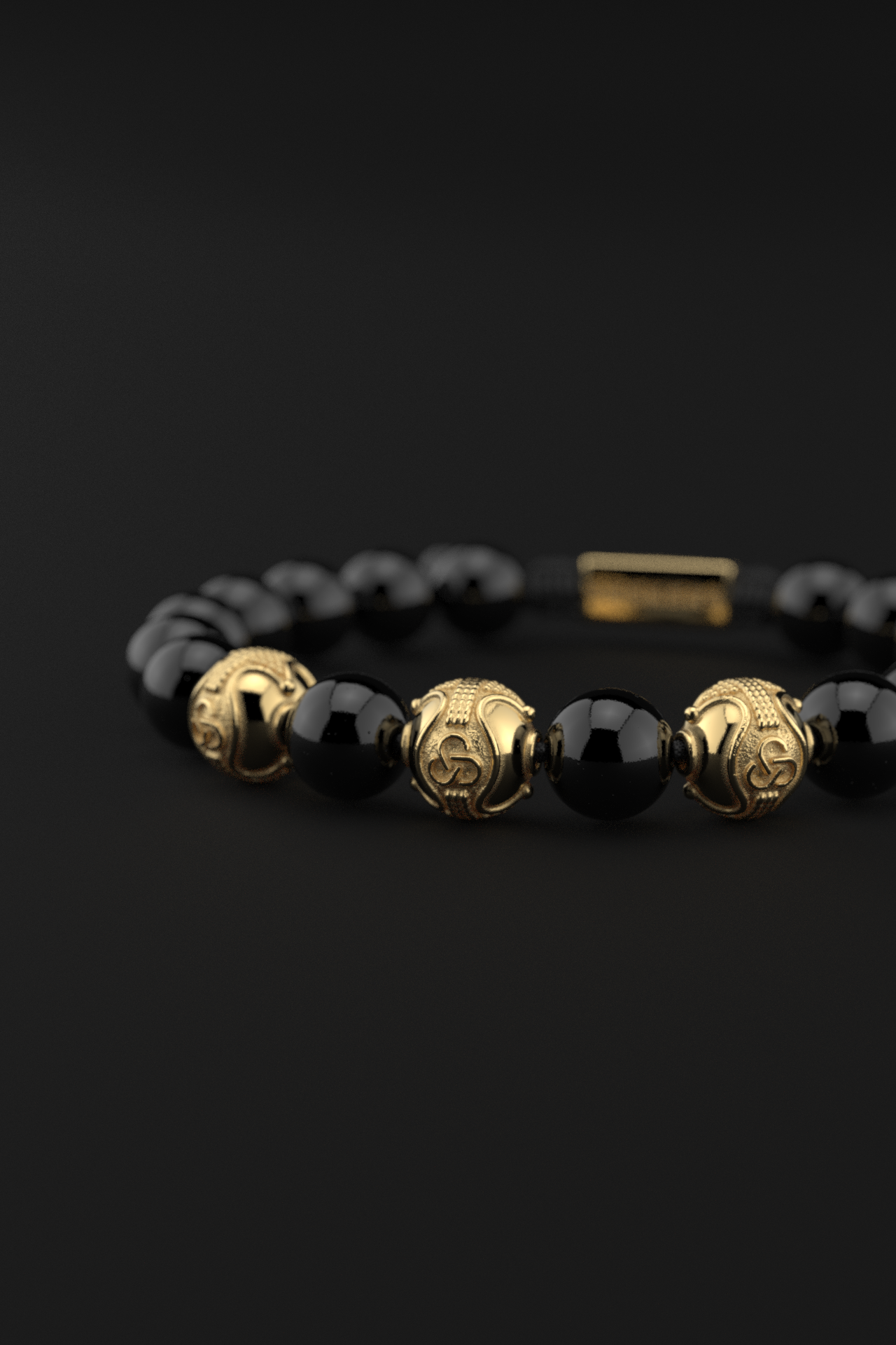 Onyx Bracelet 10mm | Premium