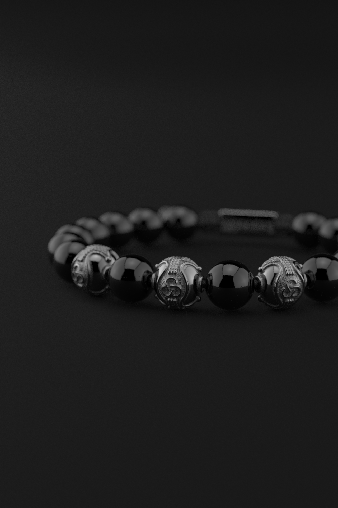 Onyx Bracelet 10mm | Premium