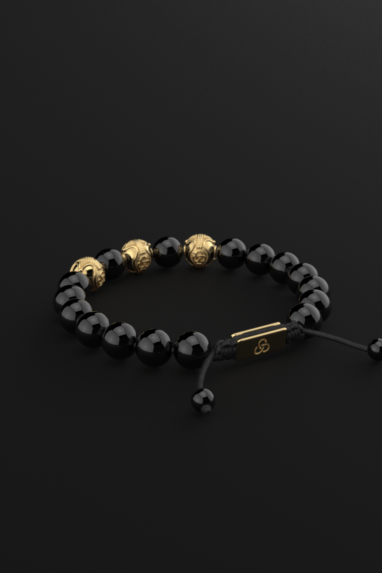 Onyx Bracelet 10mm | Premium