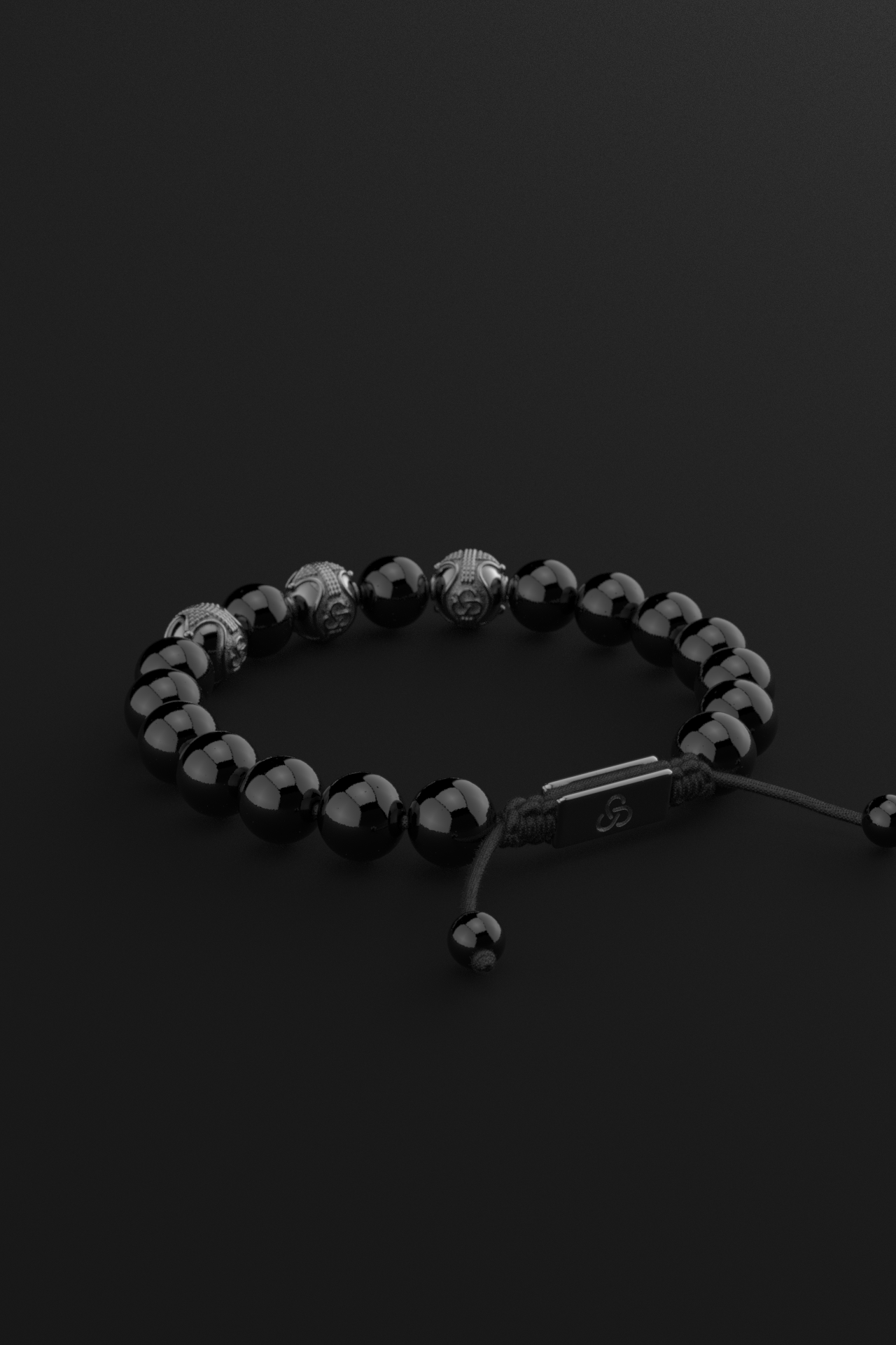 Onyx Bracelet 10mm | Premium