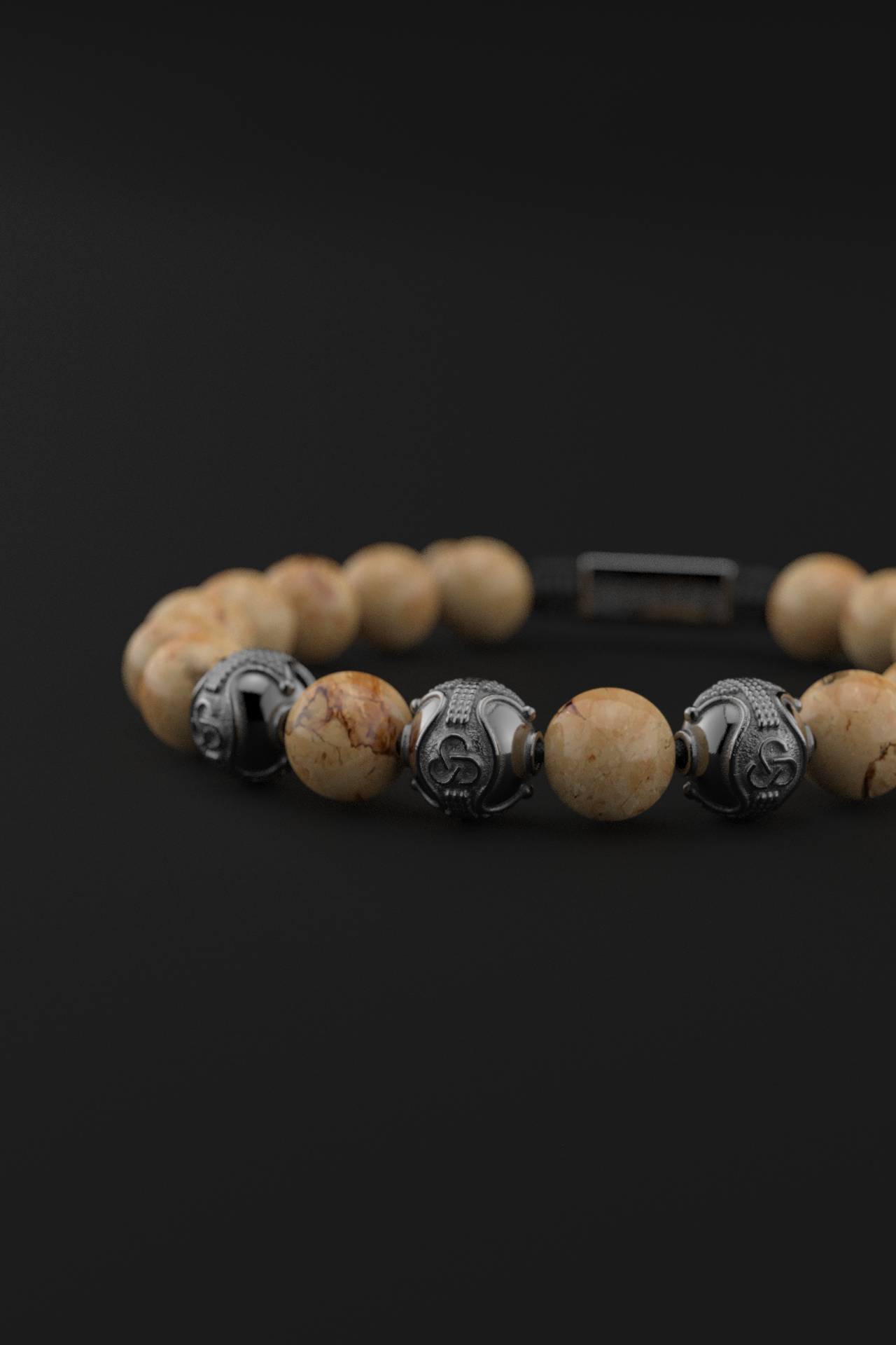 Jasper Bracelet 10mm | Premium