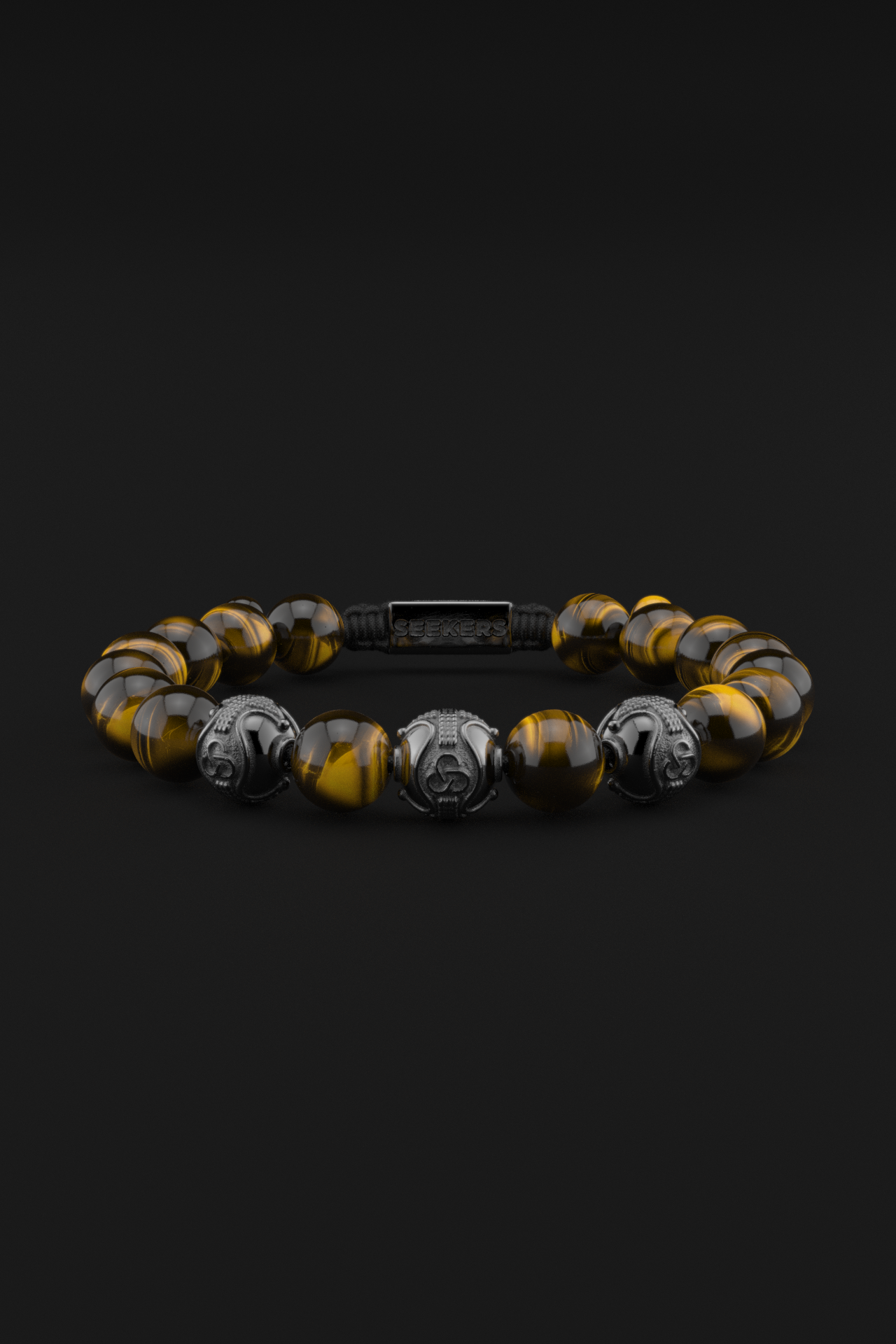 Pulsera Ojo de Tigre 10mm | De primera calidad