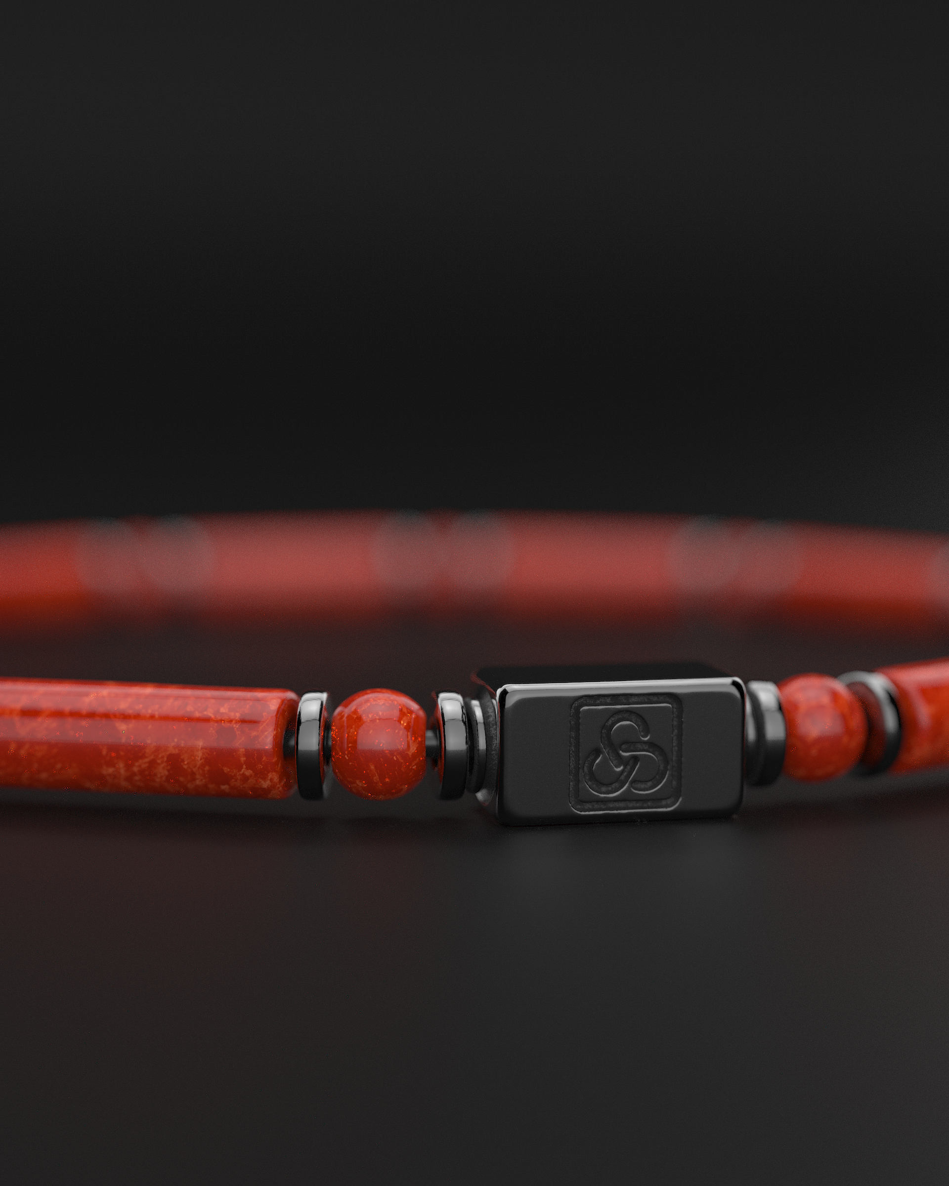 Red Jade Bracelet 4mm | PIPE