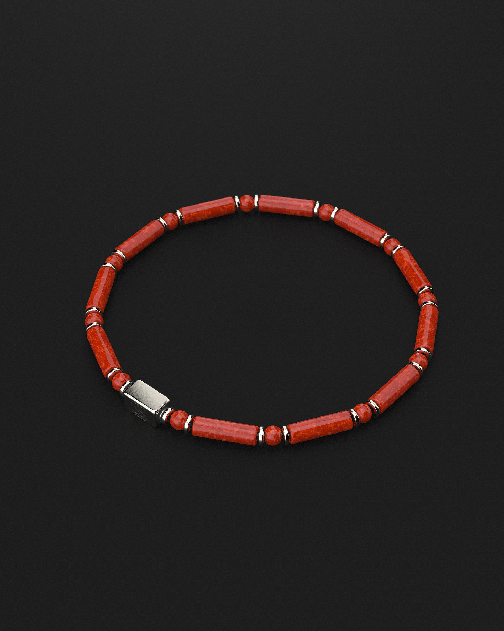 Red Jade Bracelet 4mm | PIPE